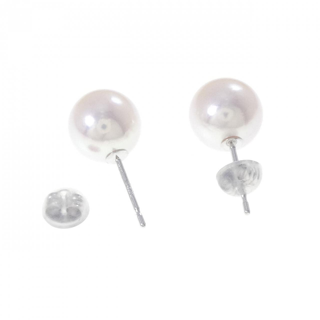 K14WG アコヤパール ピアス 9.2mm