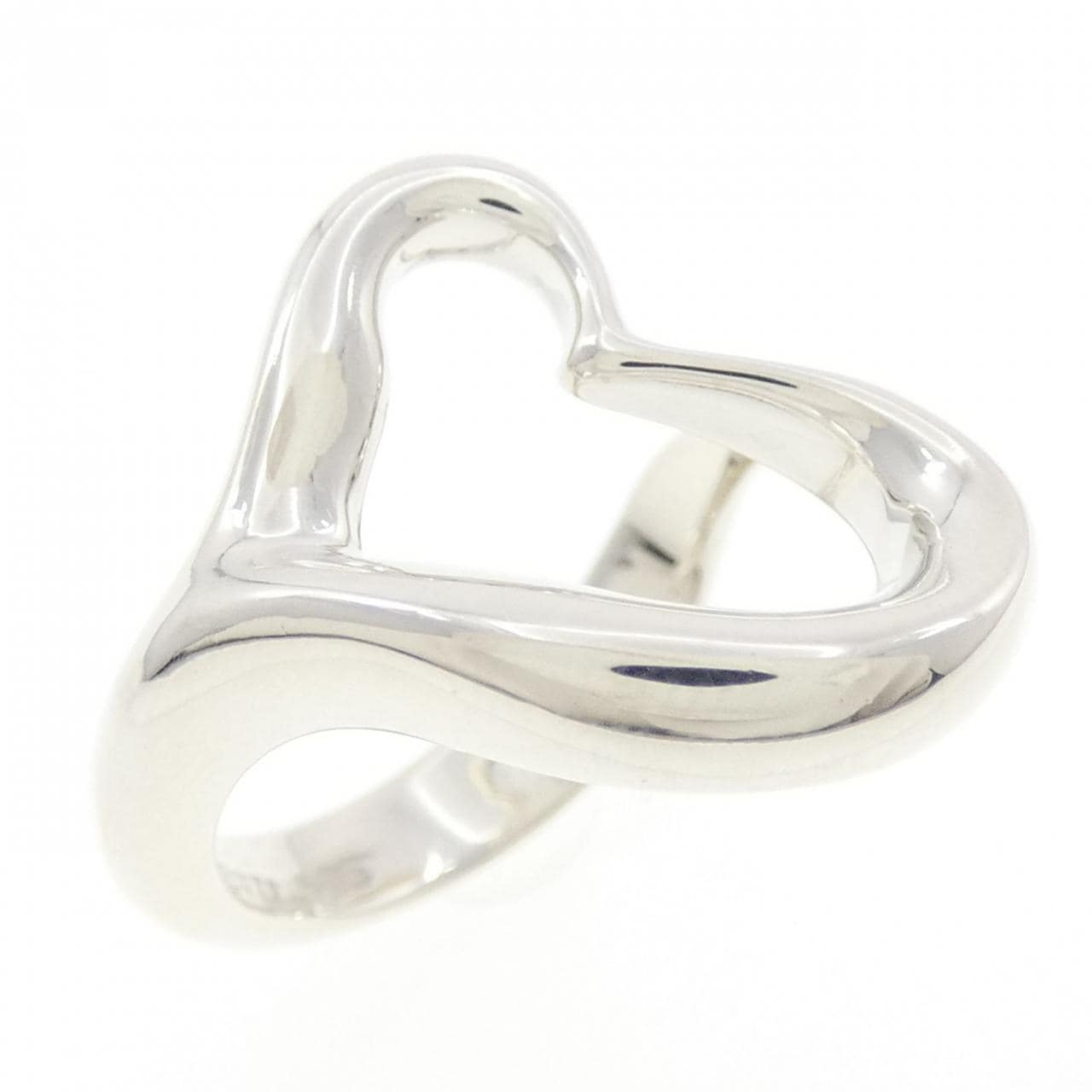 ティファニー オープンハート リング