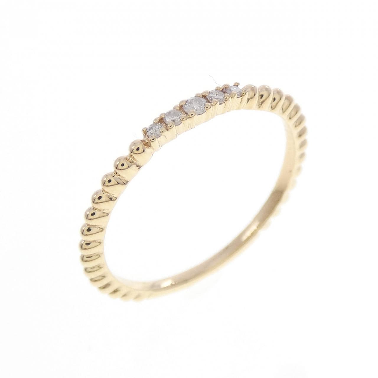 アガット ダイヤモンド リング 0.04CT