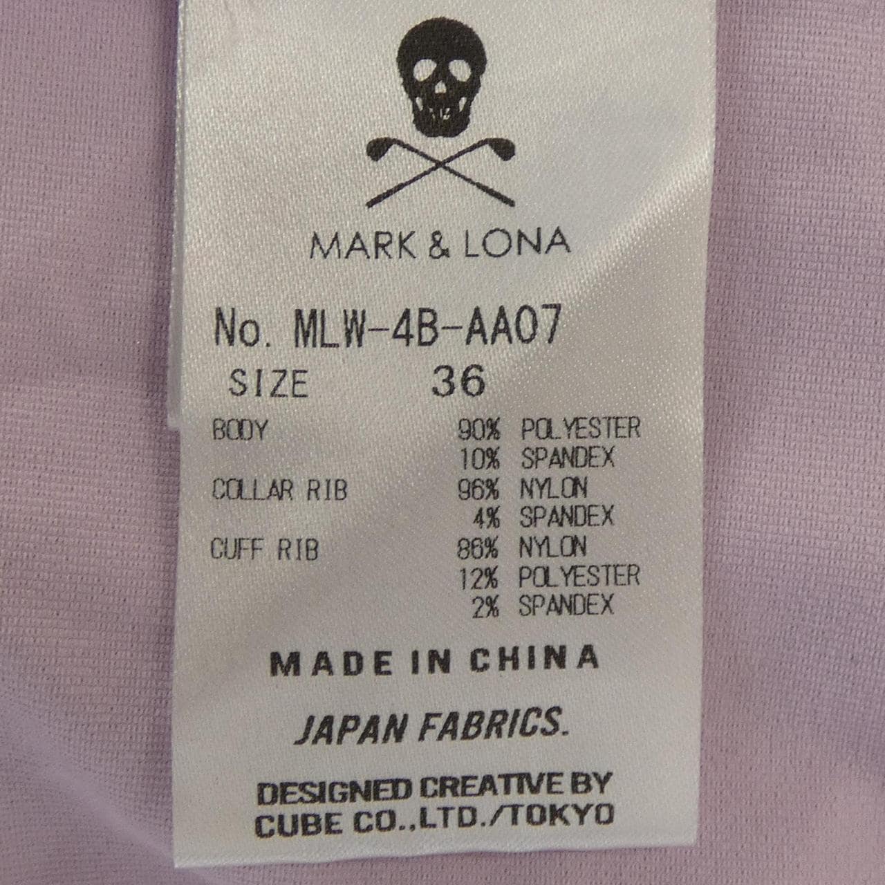 マークアンドロナ MARK&LONA MLW-4B-AA07 トップス