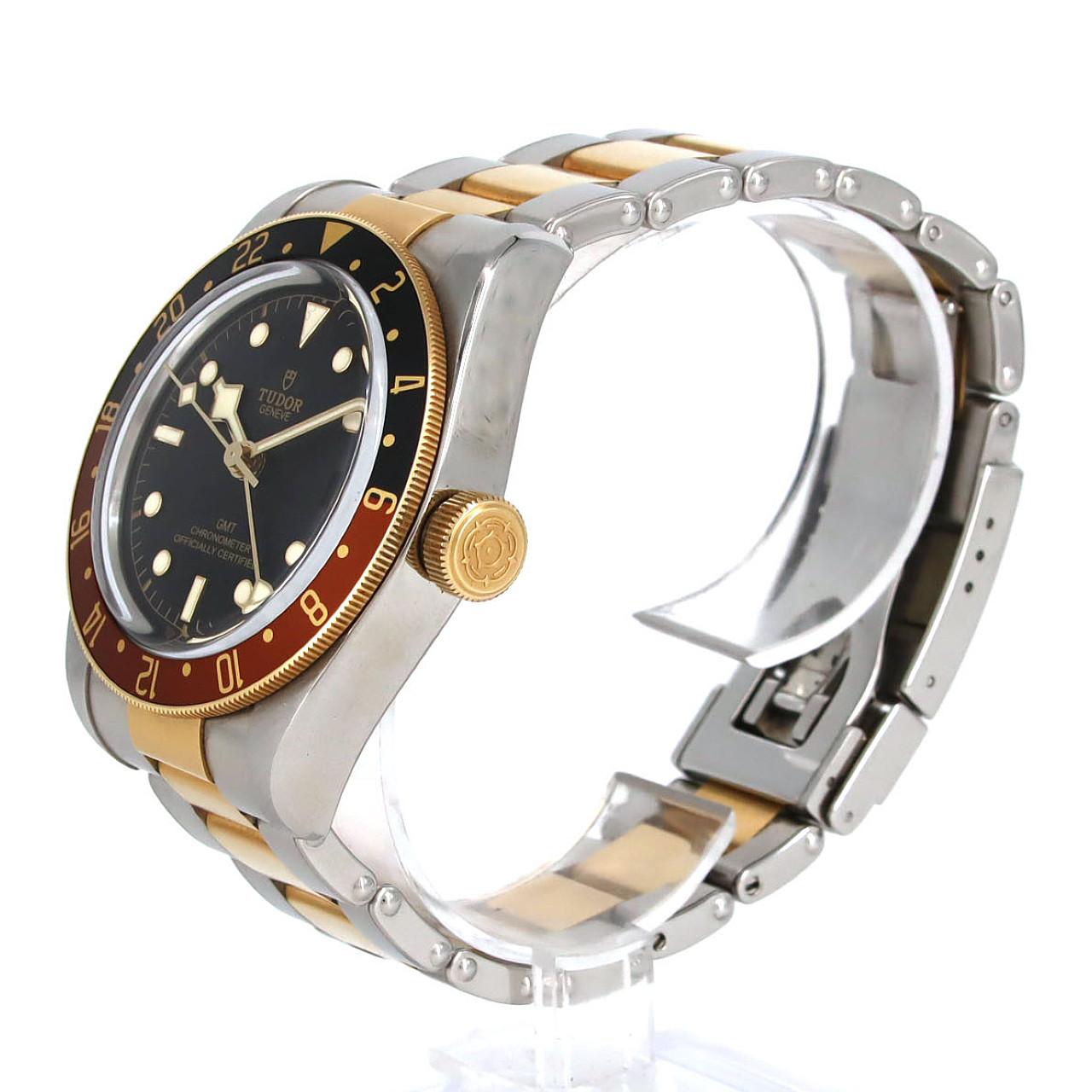 チューダー/チュードル ブラックベイGMT S&G M79833MN-0001 SSxCG 自動巻