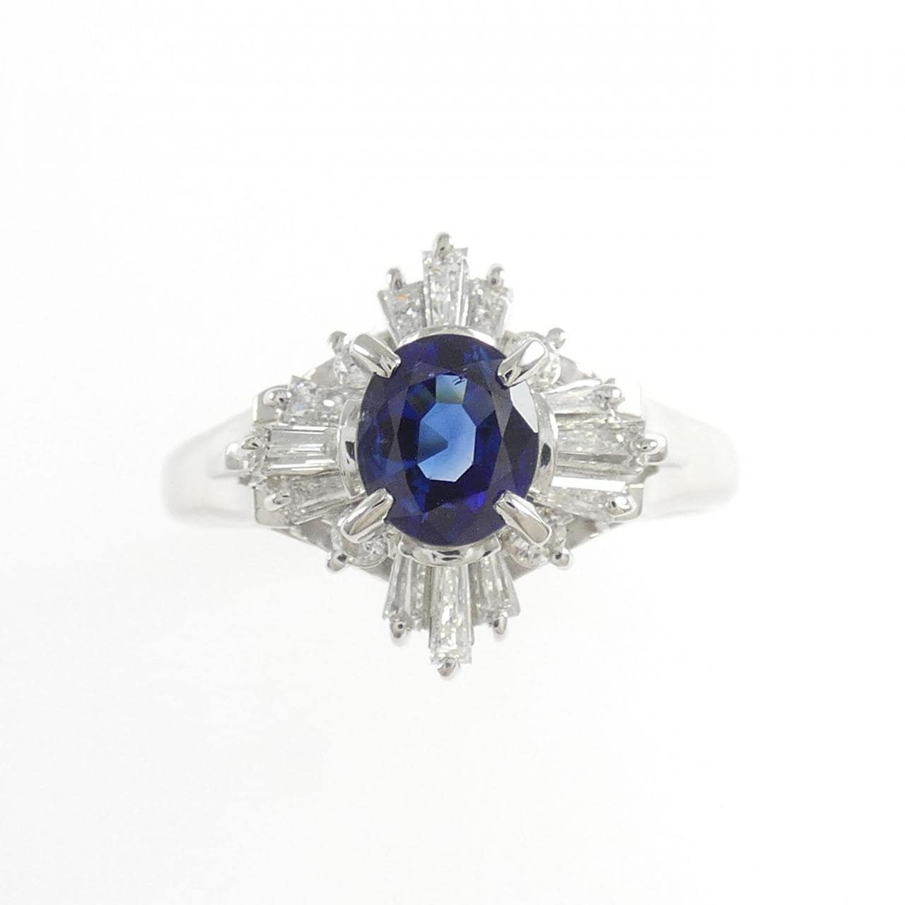 PT900 サファイヤ リング 0.69CT