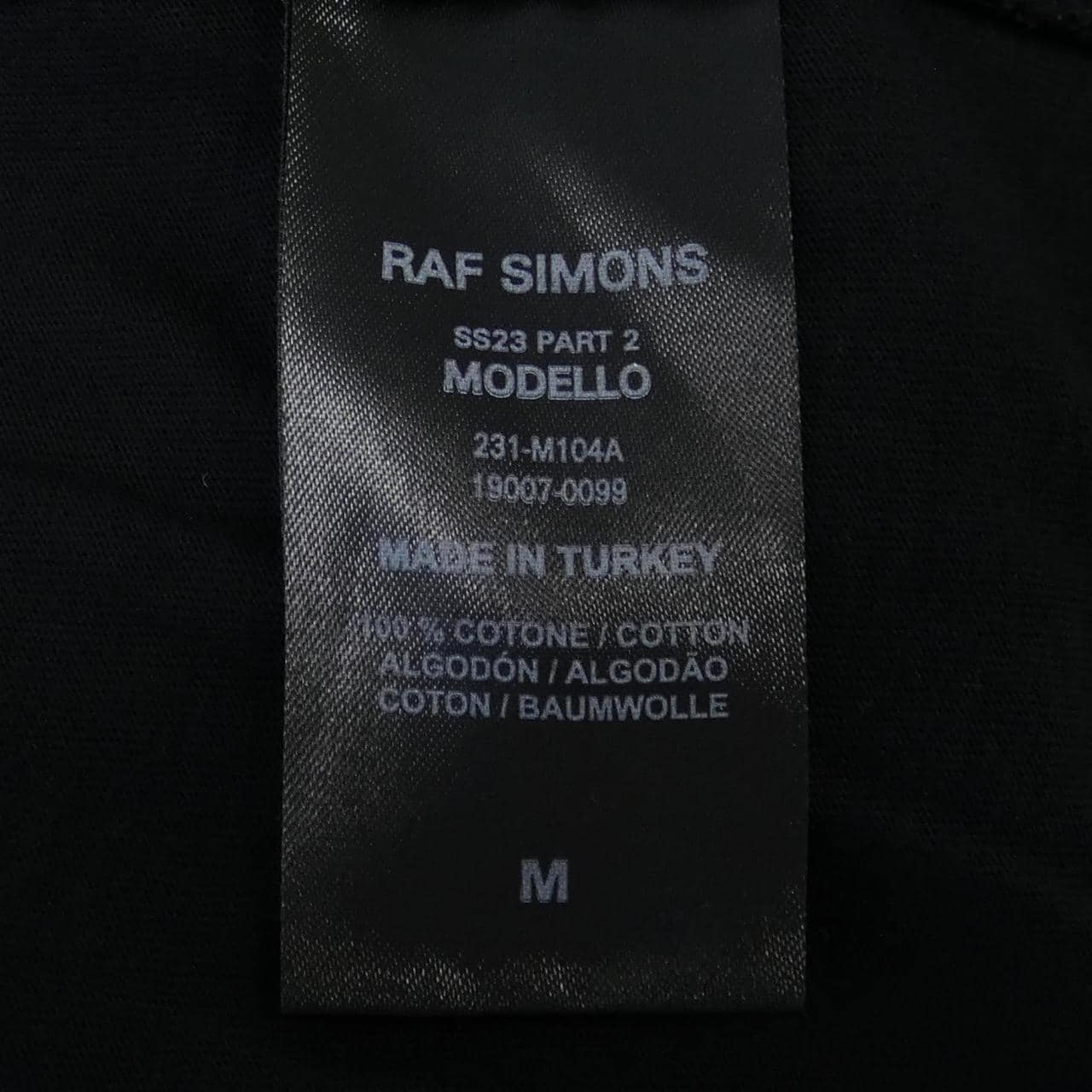 RAF SIMONS RAF SIMONS T-Shirt