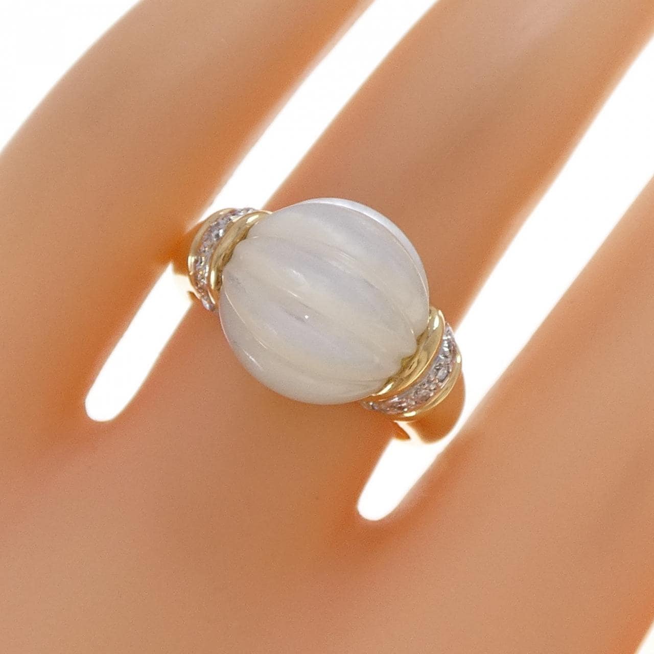 ポンテヴェキオ マザーオブパール リング