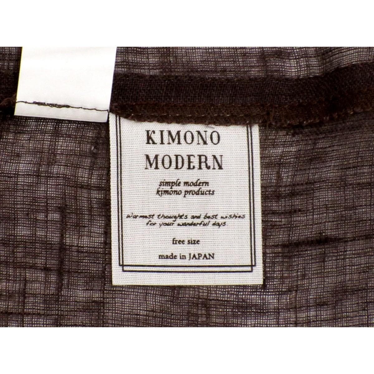 【未使用品】羽織　単衣　ＫＩＭＯＮＯ　ＭＯＤＥＲＮ