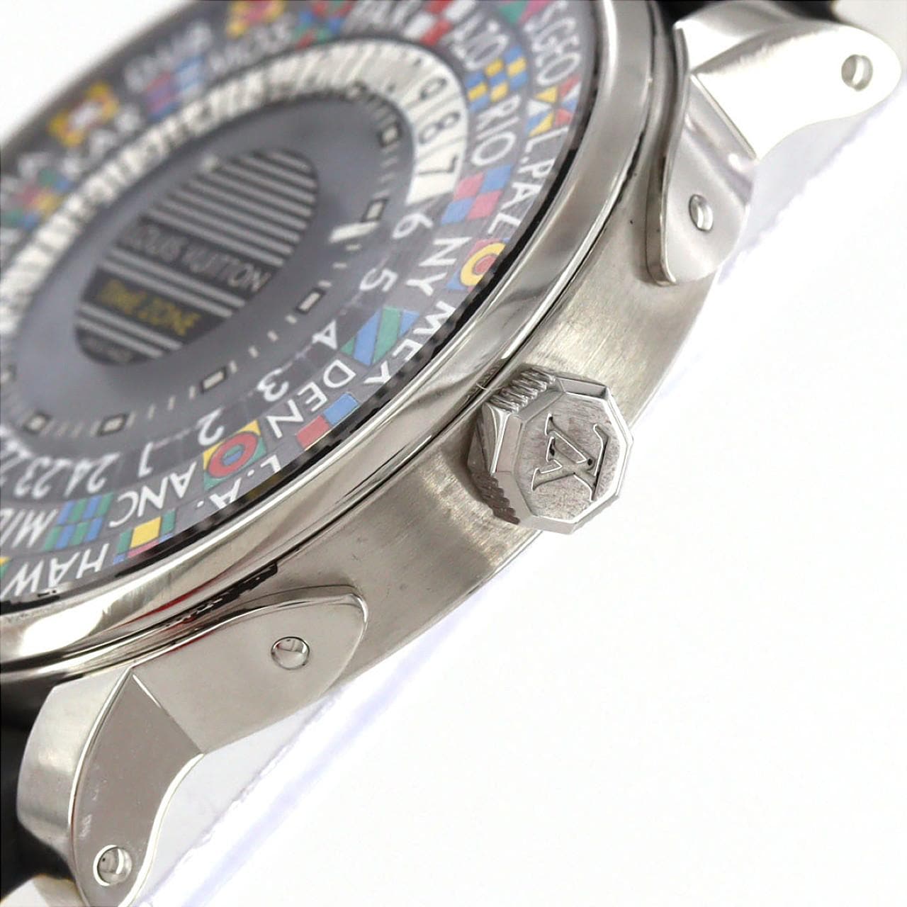 ルイヴィトン エスカルタイムゾーン Q5D20 SS 自動巻
