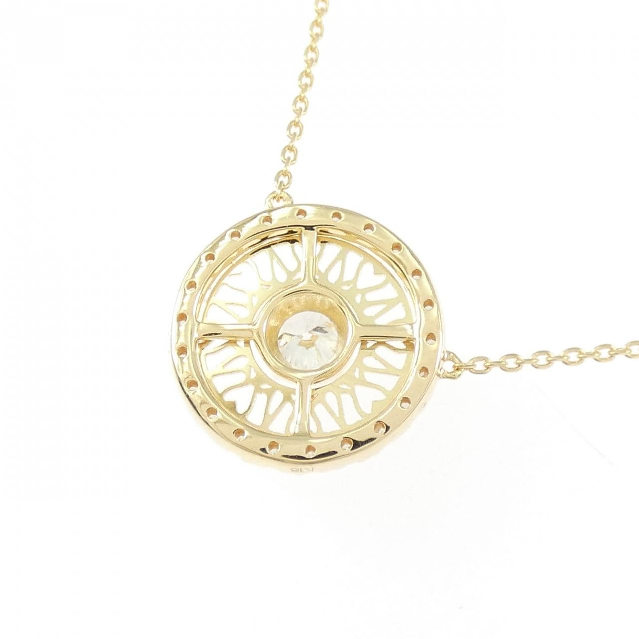 K18YG ダイヤモンド ネックレス 0.235CT