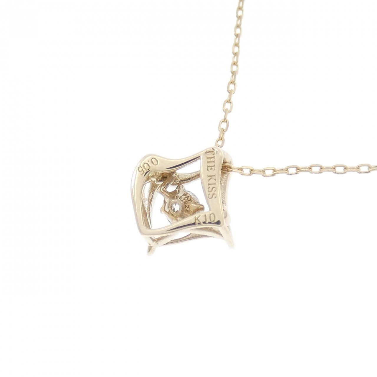 K10YG ダイヤモンド ネックレス 0.05CT