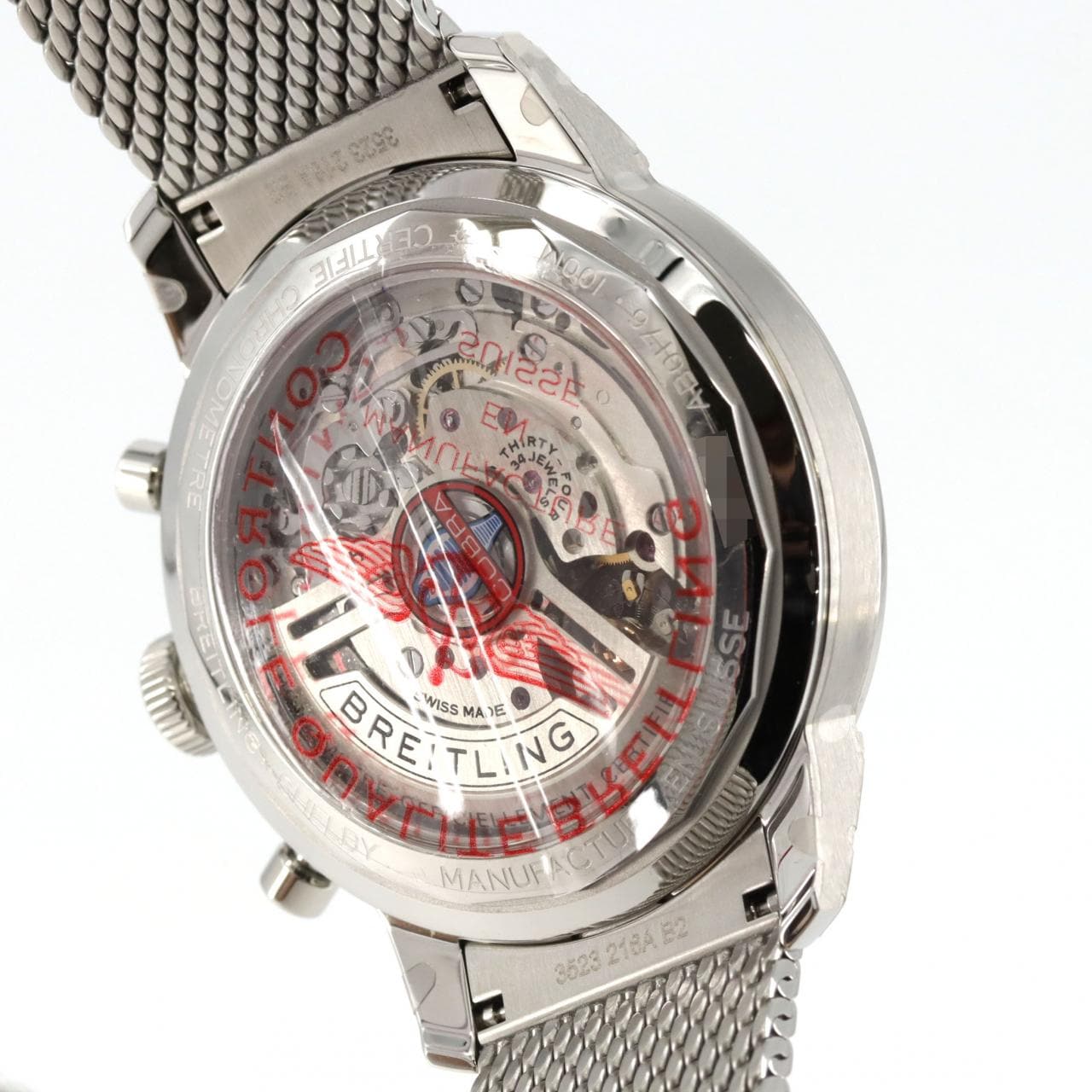 [新品] BREITLING Top Time B01 Shelby Cobra AB0176/AB01763A1C1A1 SS自动上弦