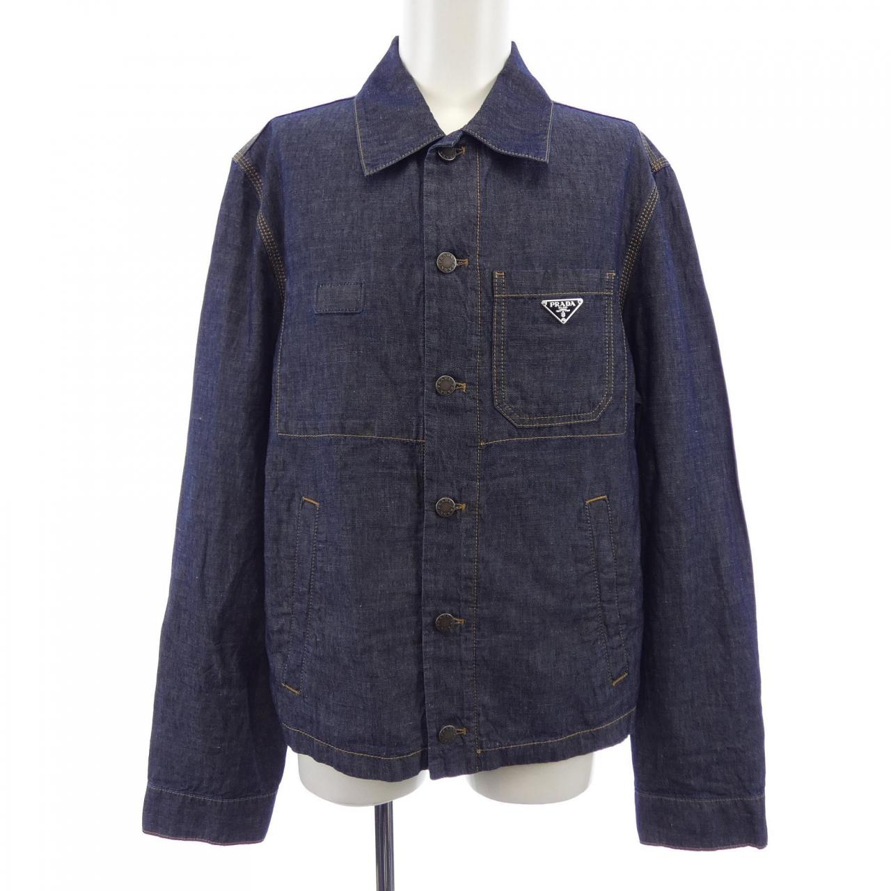 プラダ PRADA トライアングルロゴ GEB254 SOOO 14J2 ジャケット