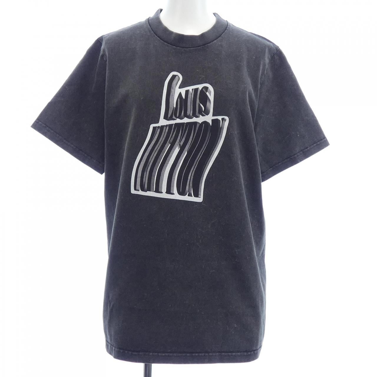 ルイヴィトン LOUIS VUITTON グラフィックLVシグネチャー FQJT90GPV Tシャツ