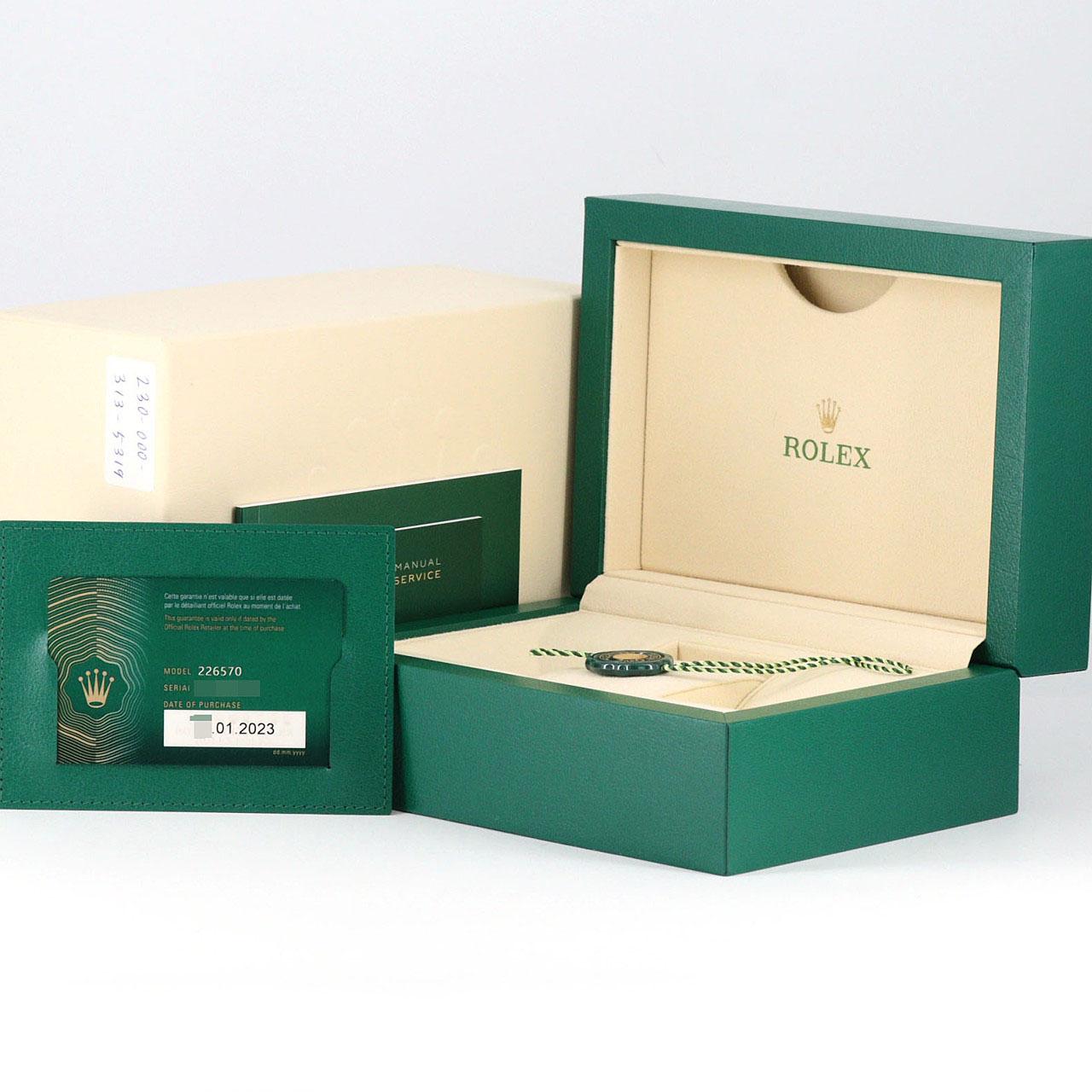 ロレックス エクスプローラーⅡ 226570 SS 自動巻 ランダム番