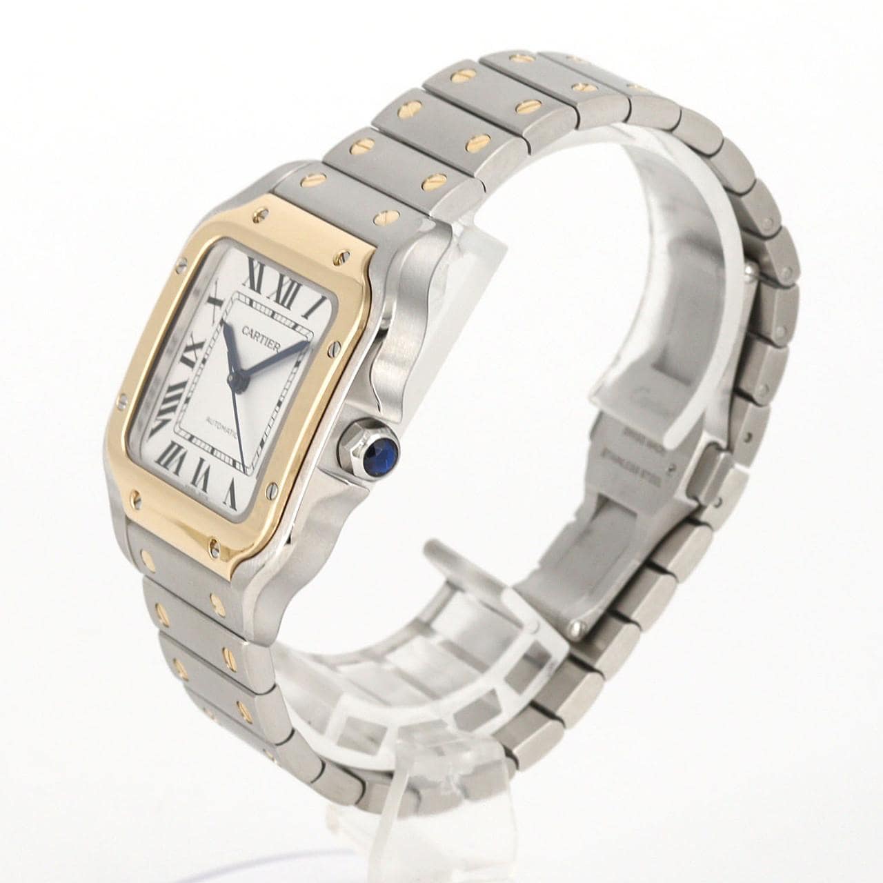 カルティエ サントス･ドゥ･カルティエMM コンビ W2SA0016 SSxYG 自動巻