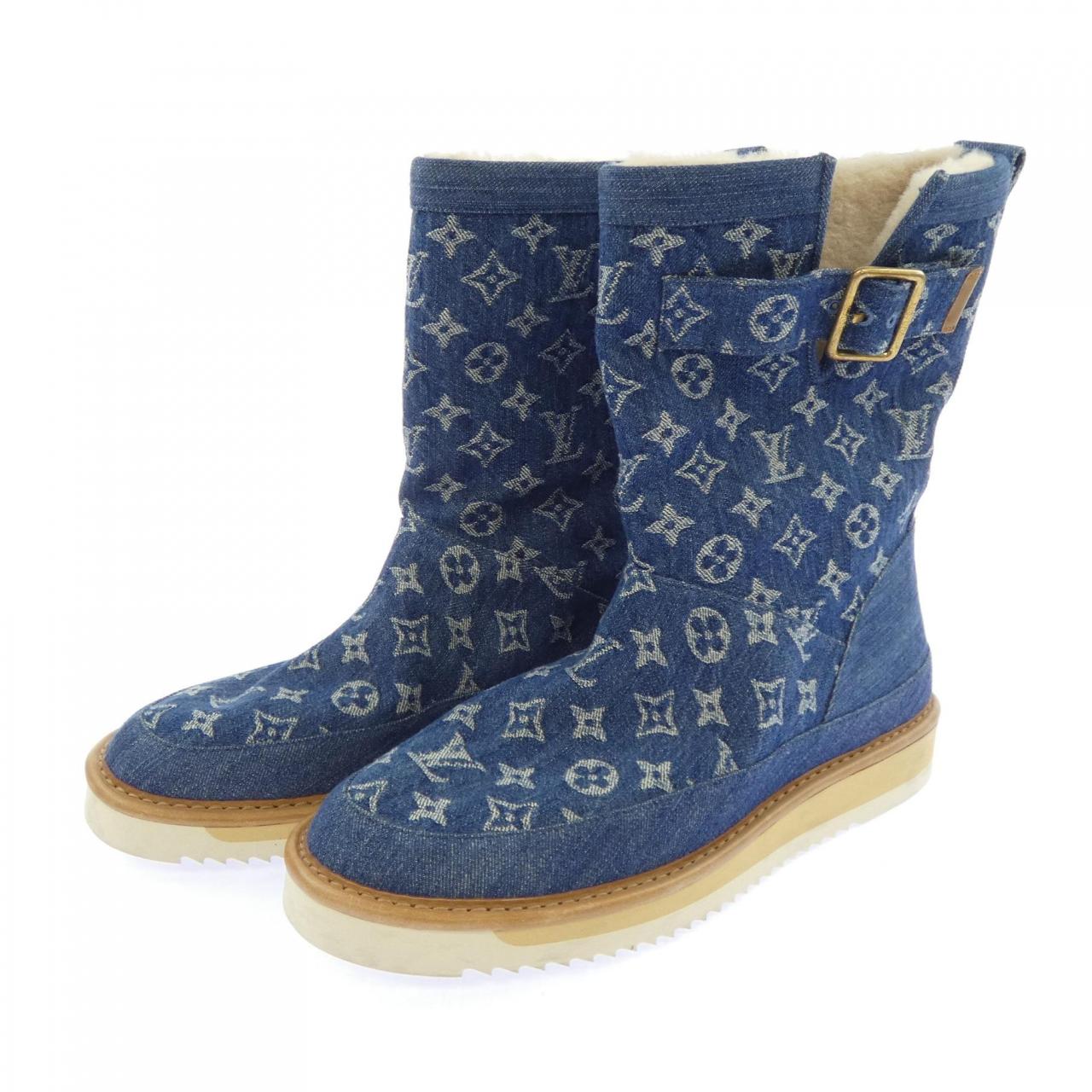 ルイヴィトン LOUIS VUITTON LVコージーライン　NIGO ブーツ
