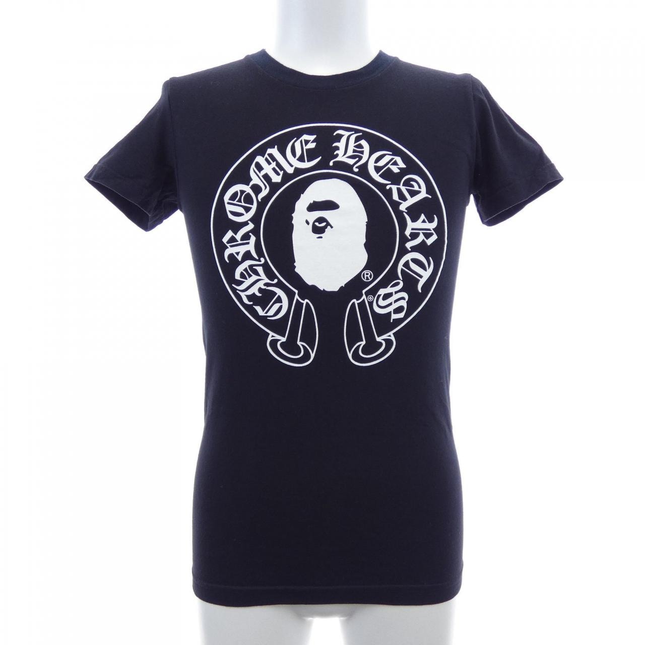 クロムハーツ CHROME HEARTS A BATHING APE ホースシュー HORSE SHOE 2612-304-9912 Tシャツ