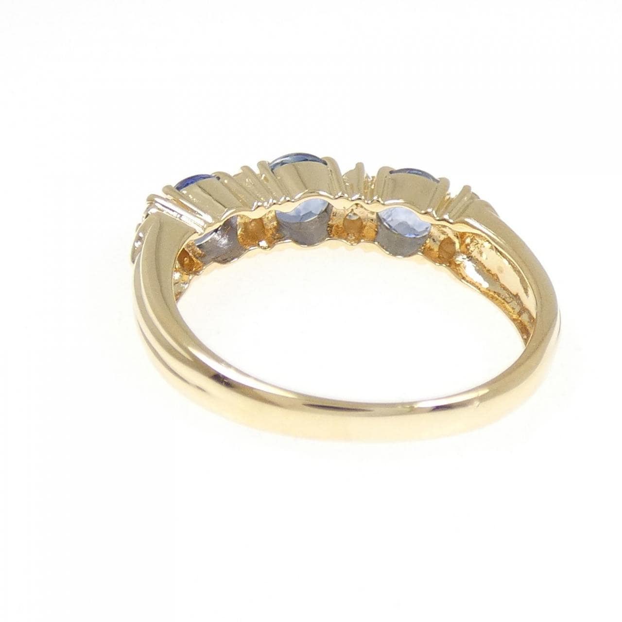 K18YG サファイヤ リング 1.03CT