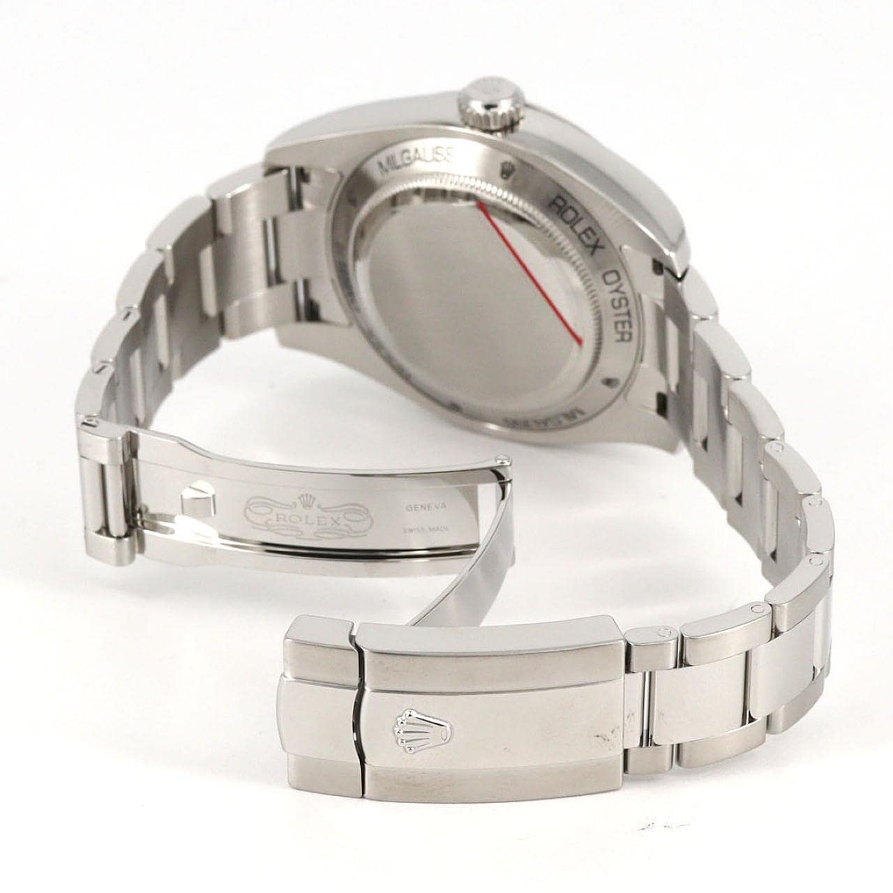 ロレックス ミルガウス 116400 SS 自動巻 V番