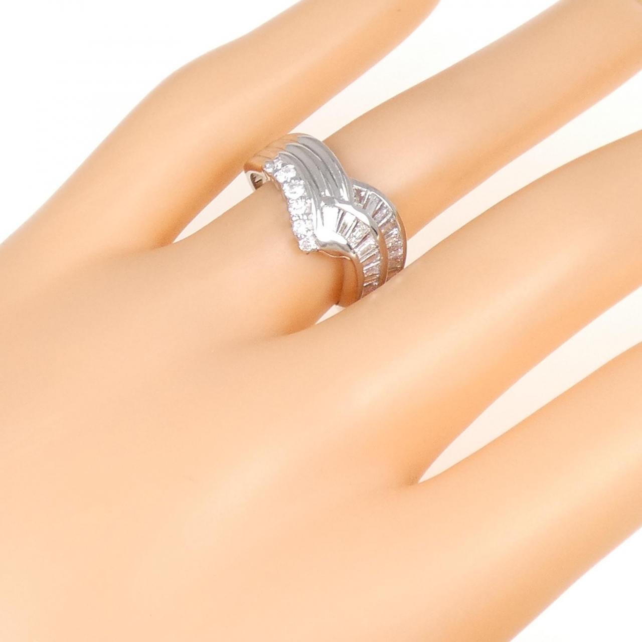 PT ダイヤモンド リング 0.66CT