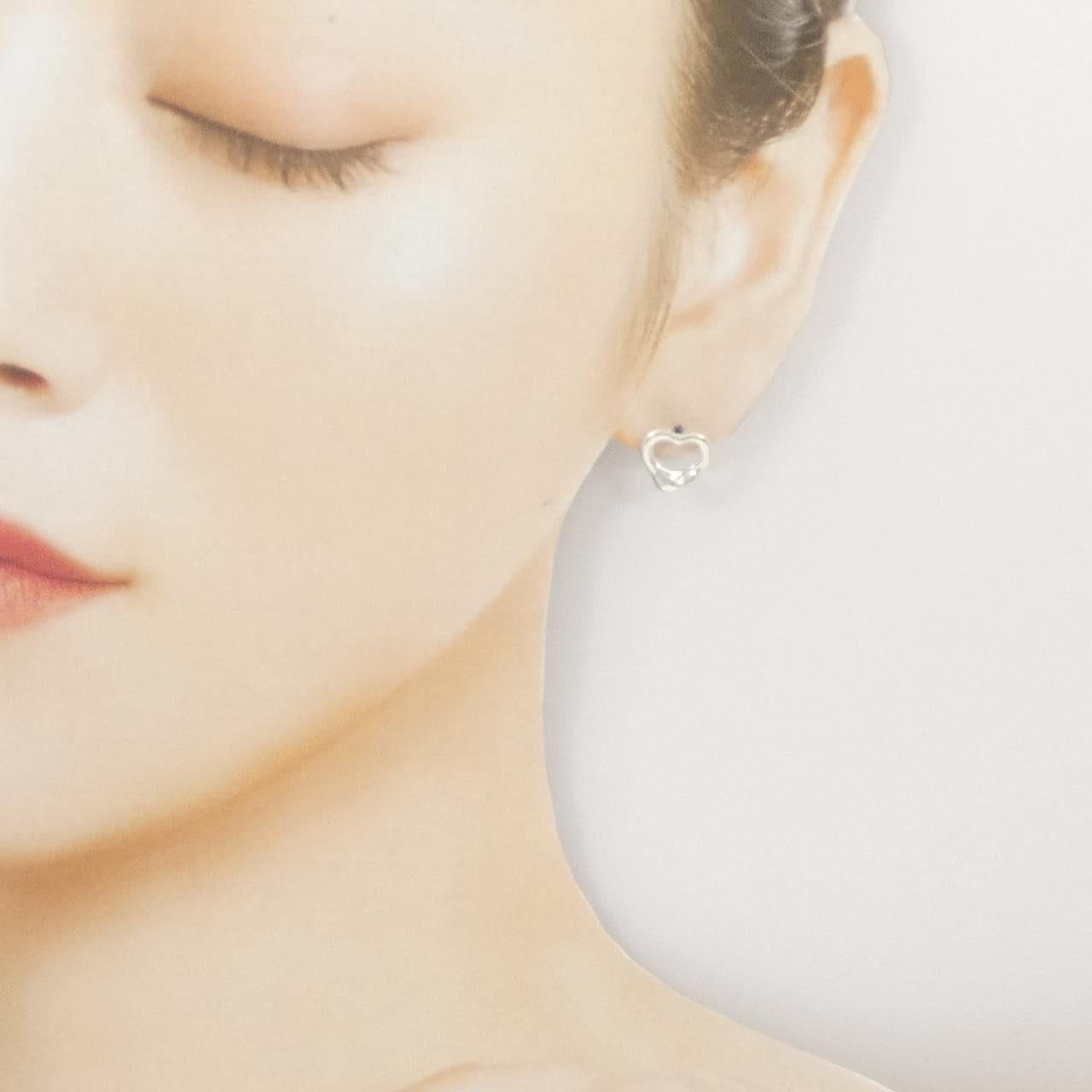 ティファニー オープンハート ピアス