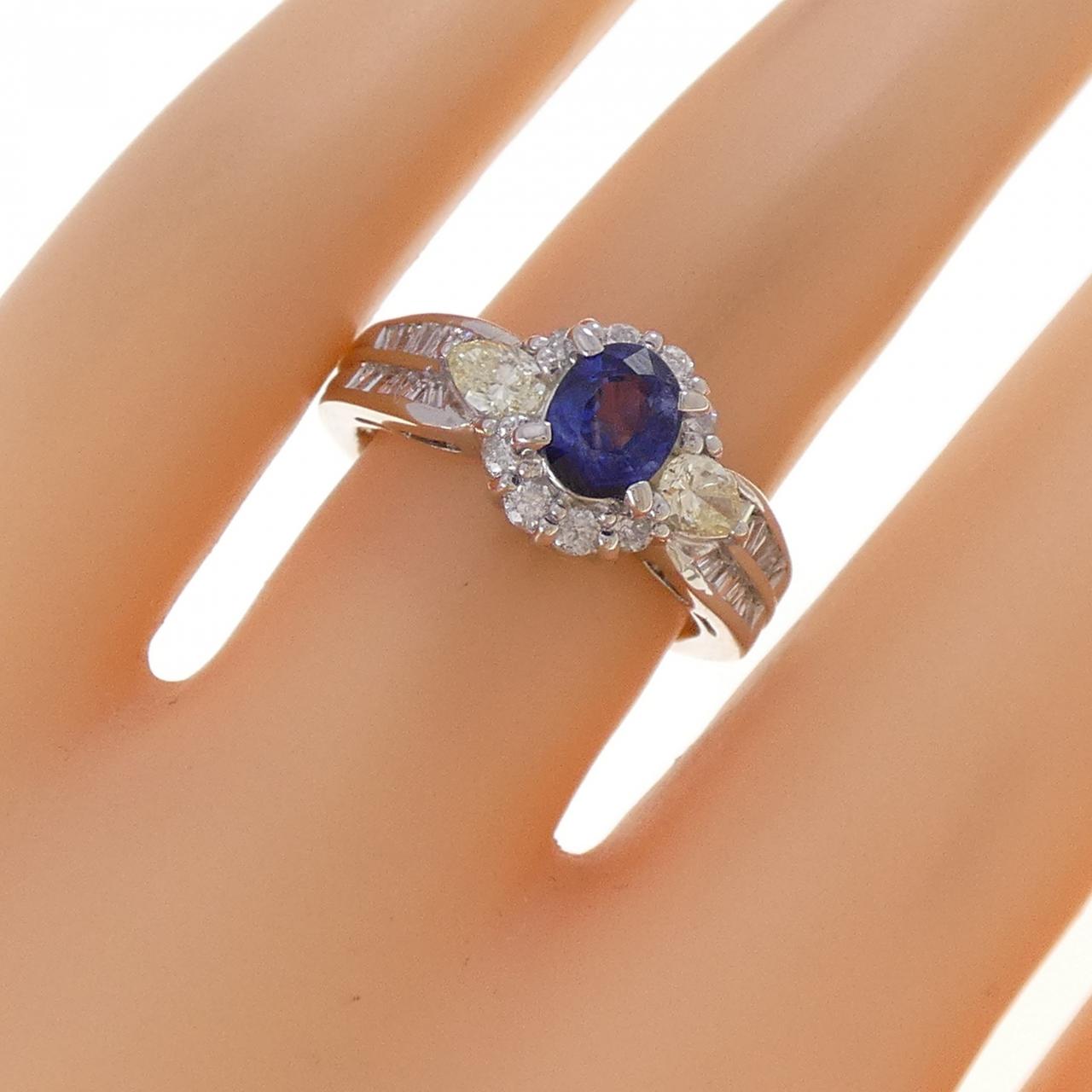 PT900 サファイア リング 0.94CT