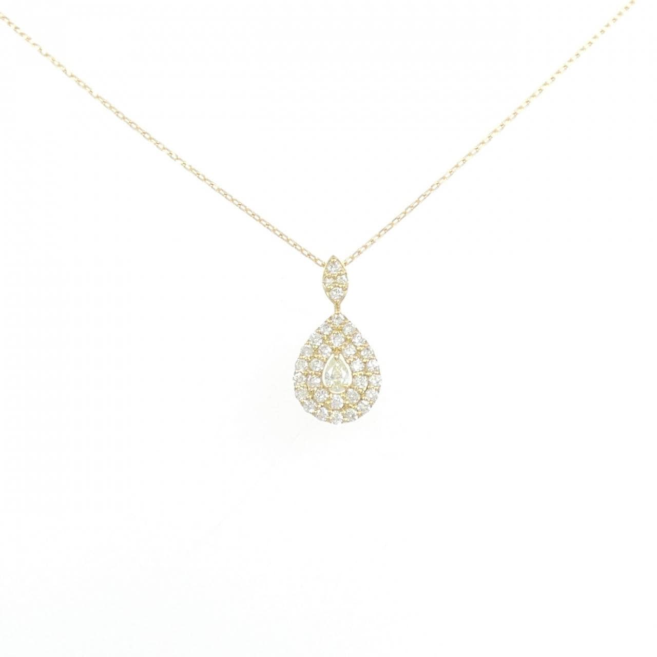 【新品】K18YG ダイヤモンド ネックレス 0.25CT