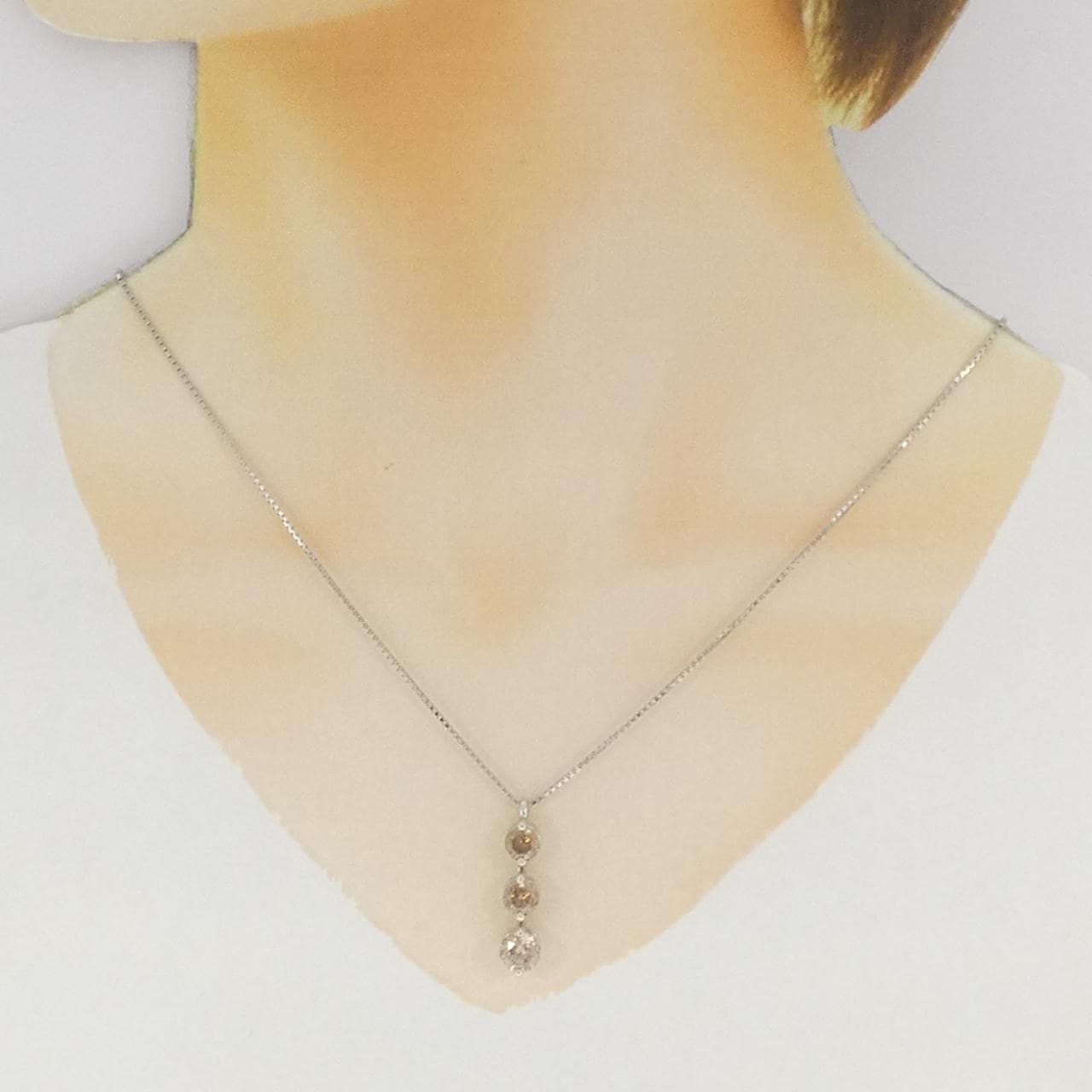 PT900/PT850 Diamond Necklace 3.028CT