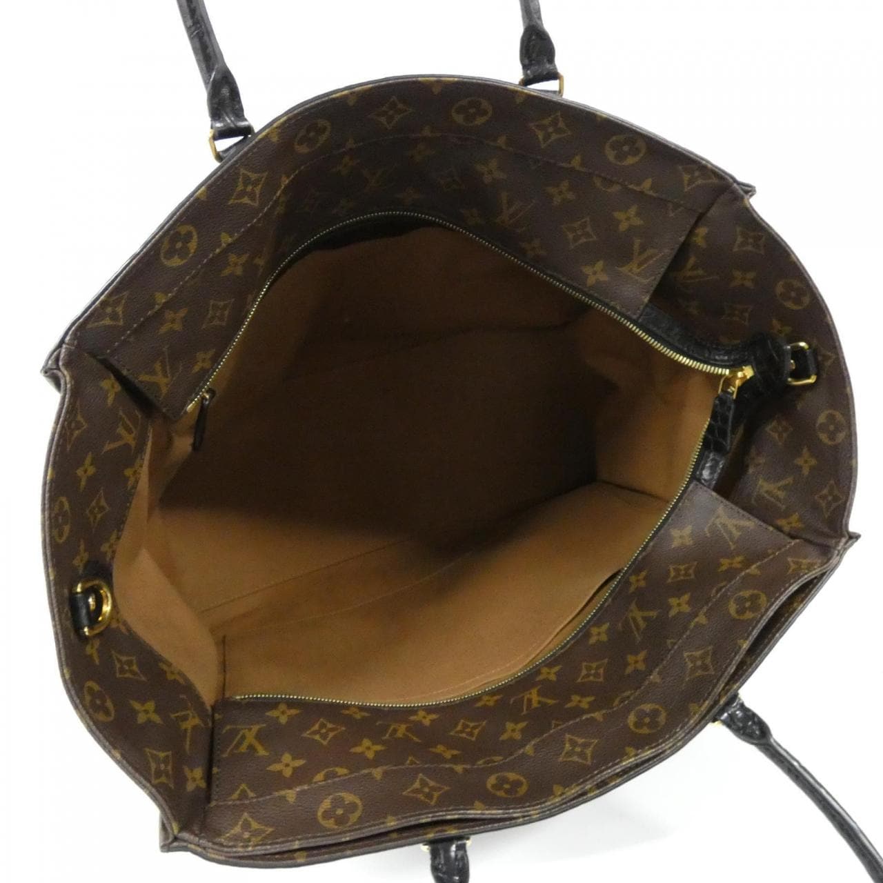 ルイヴィトン モノグラム+エキゾチック レザー シティ スティーマー XXL ショルダーバッグ