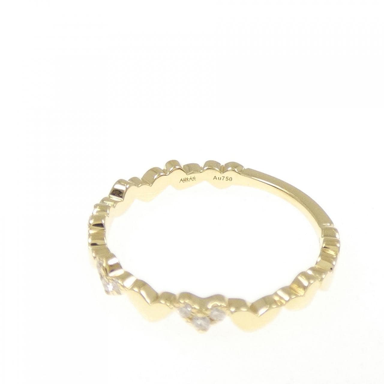 アーカー アンハートパヴェ リング 0.03CT