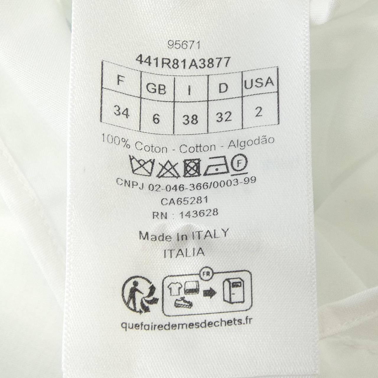 クリスチャンディオール CHRISTIAN DIOR トワルドゥジュイ DIORIVIERA 441R81A3877 ワンピース