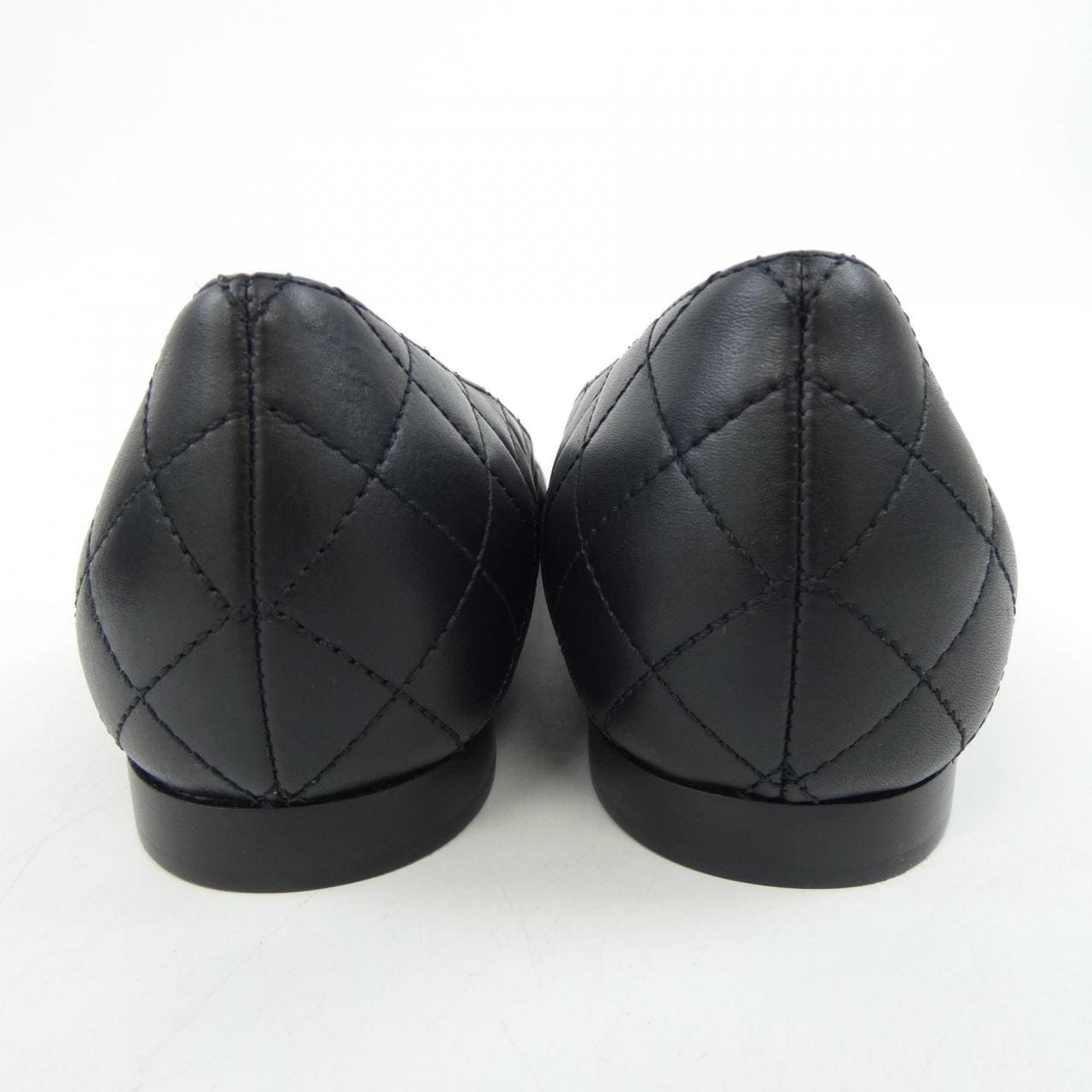 シャネル CHANEL バレリーナ ターンロック G45879B17834 フラットシューズ