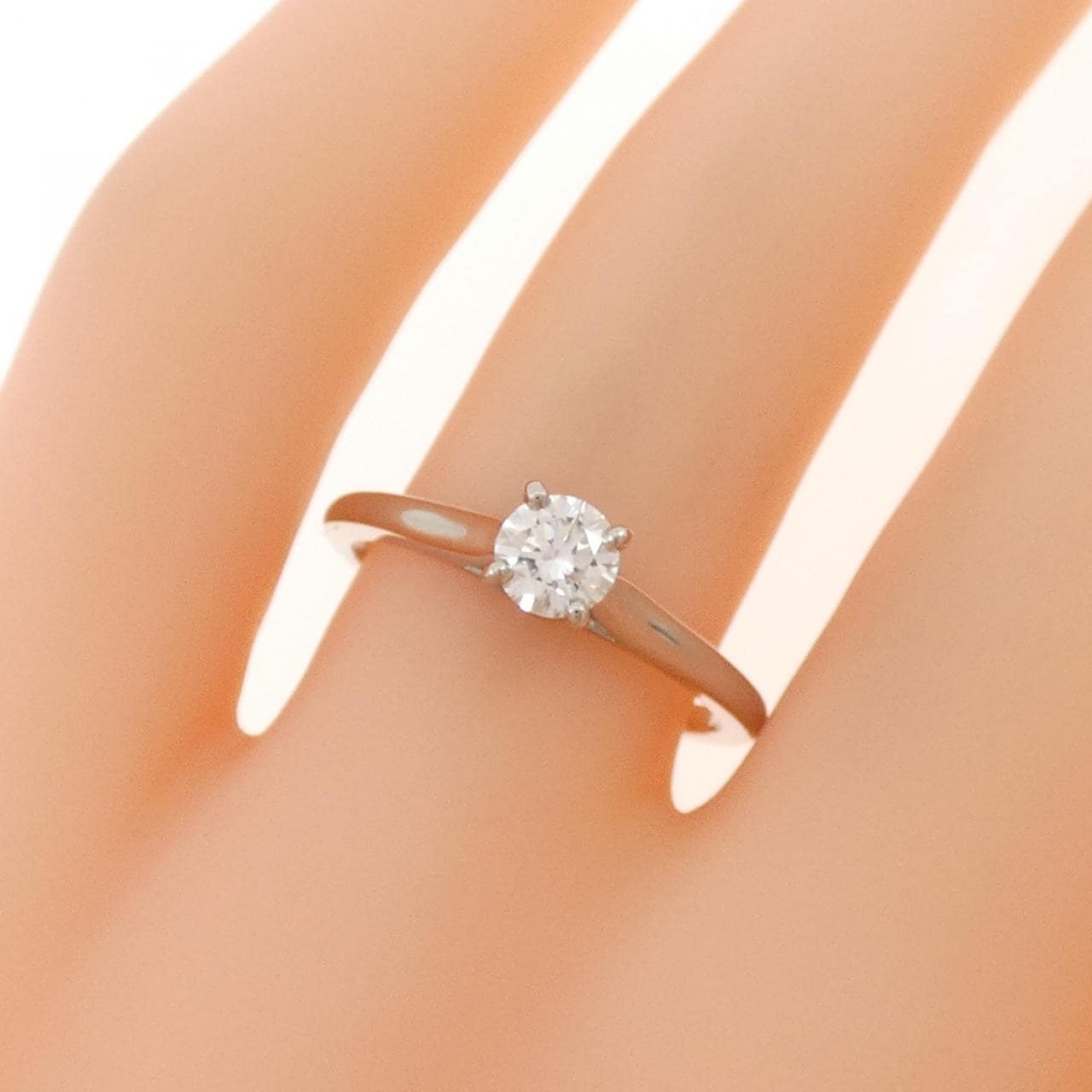 カルティエ 1895 ソリテール リング 0.31CT