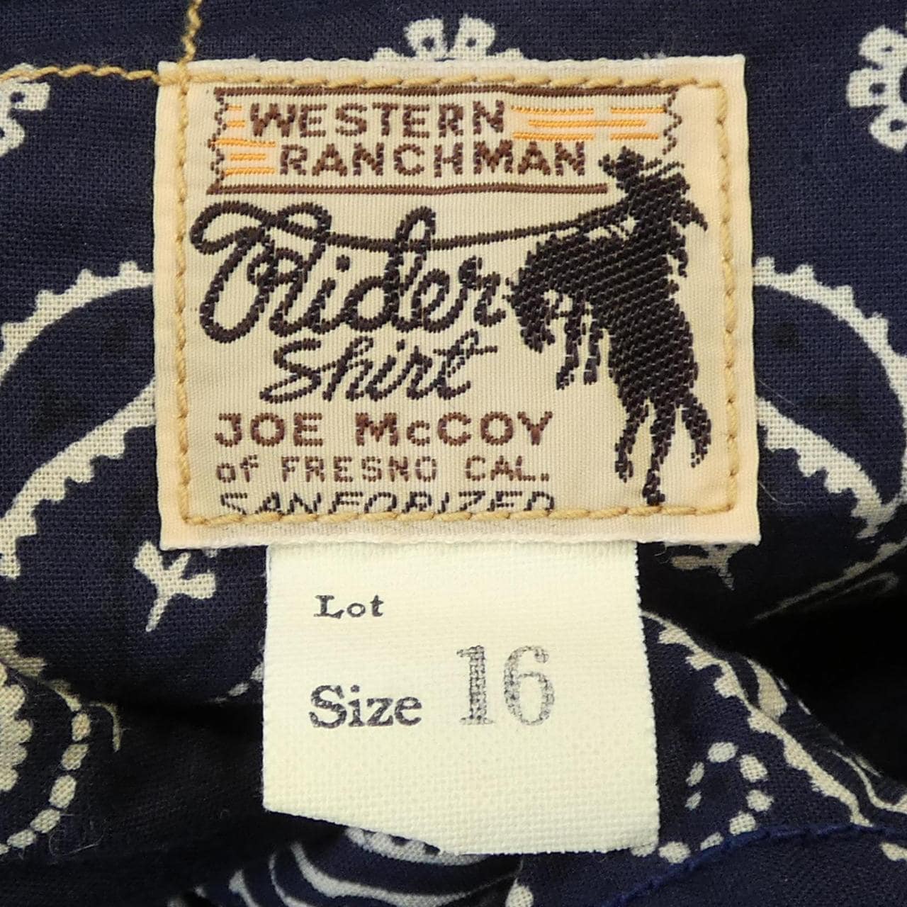 ジョーマッコイ JOE McCOY シャツ