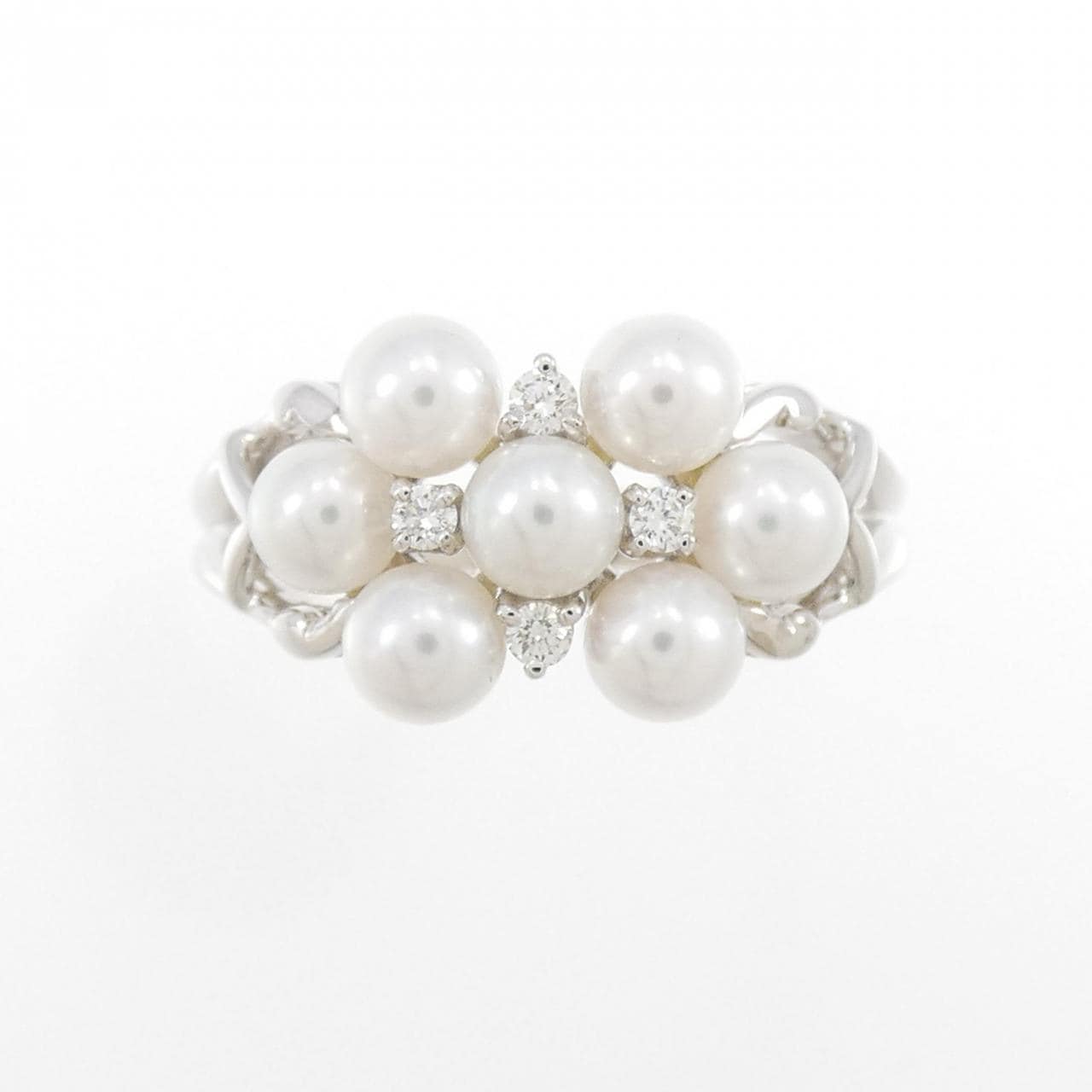 MIKIMOTO Akoya珍珠戒指