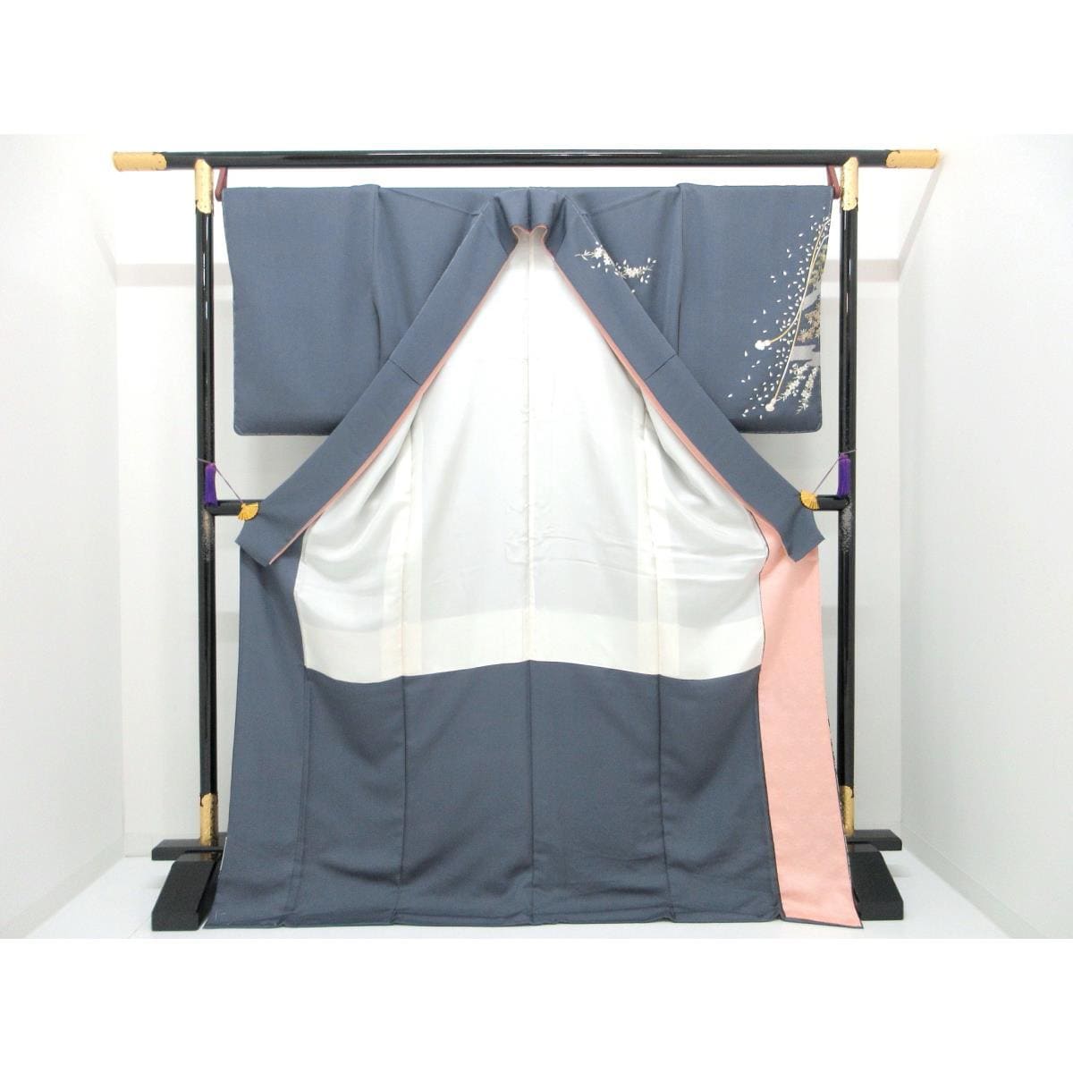 【未使用品】訪問着　刺繍加工