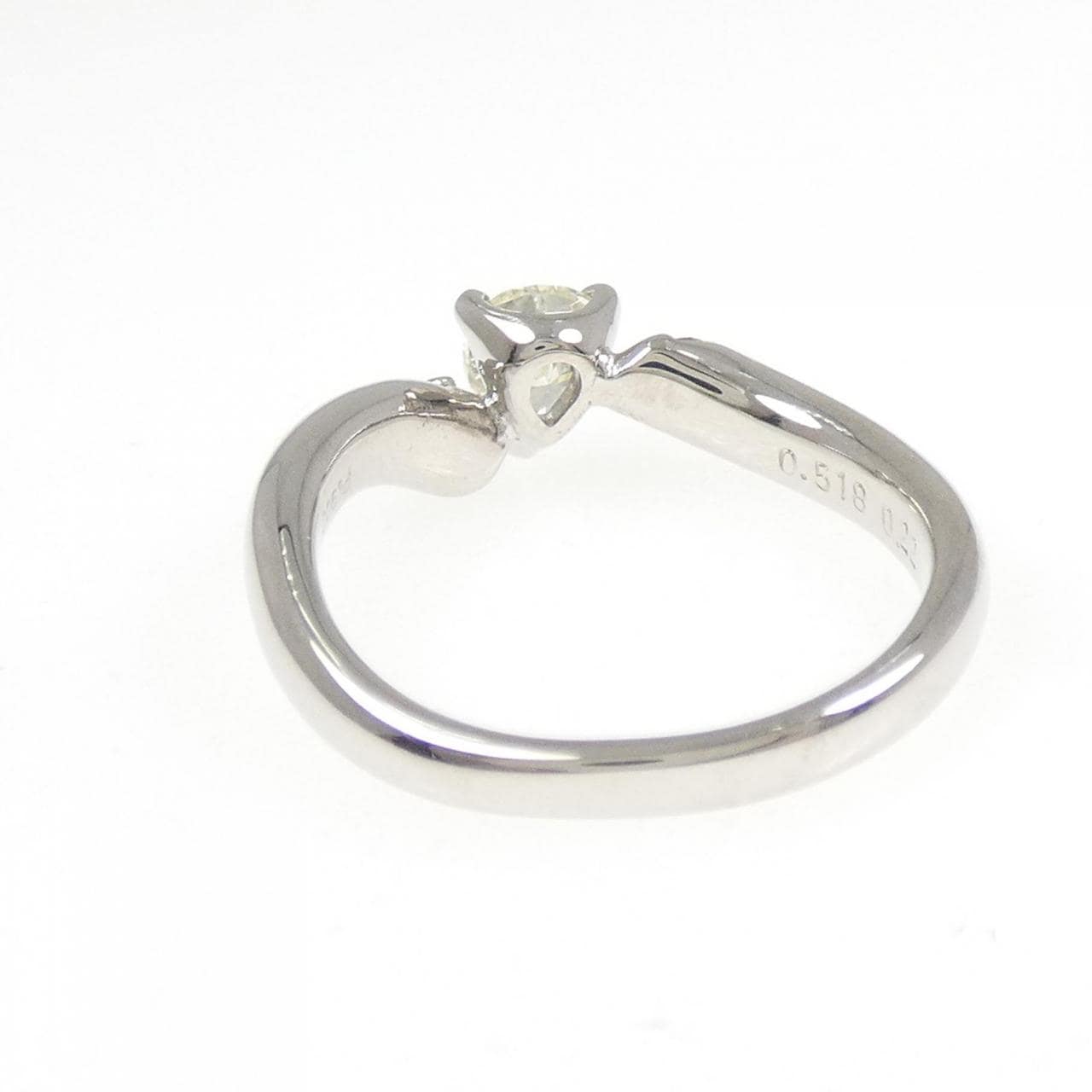PT900 ダイヤモンド リング 0.518CT