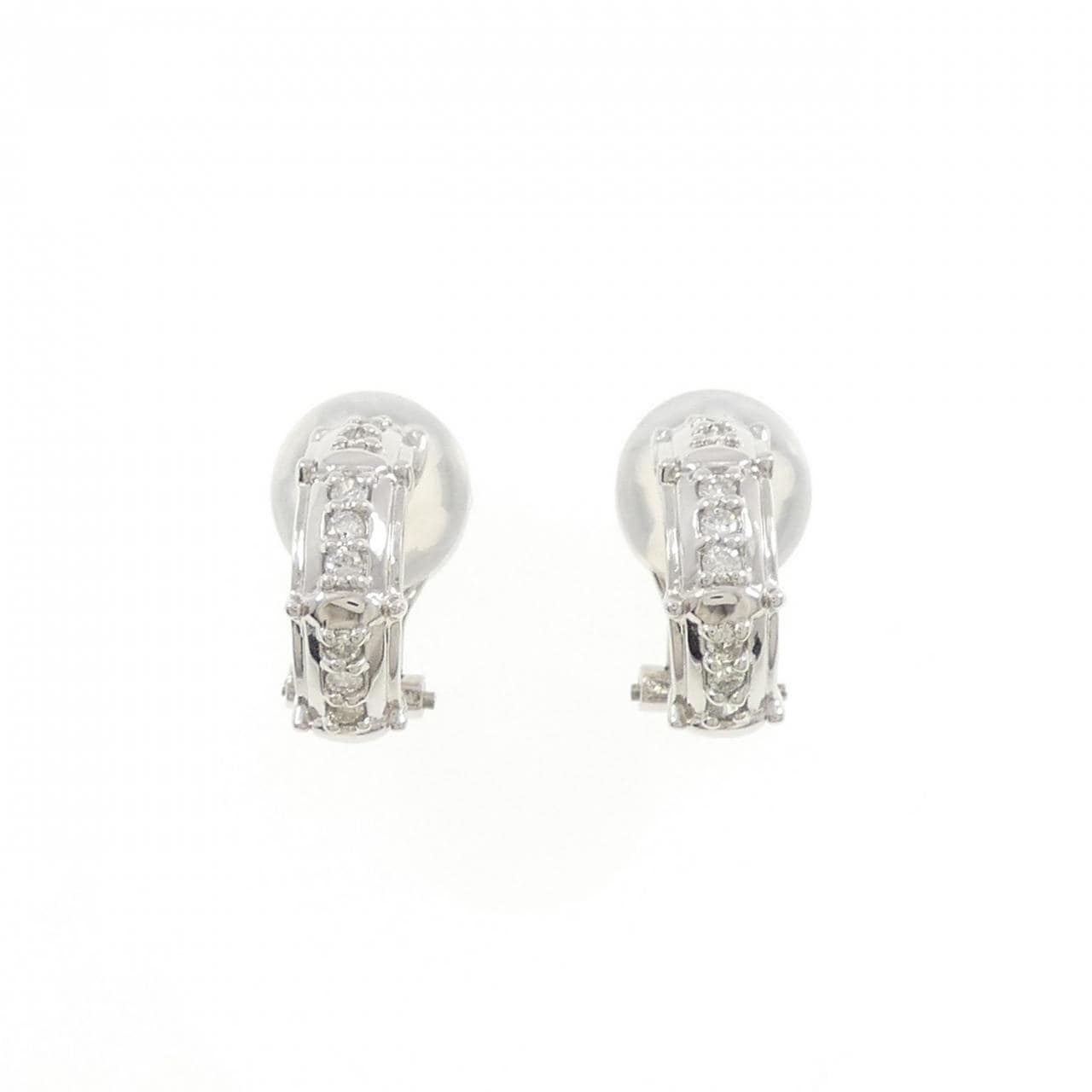 PT900 ダイヤモンド ピアス 0.26CT