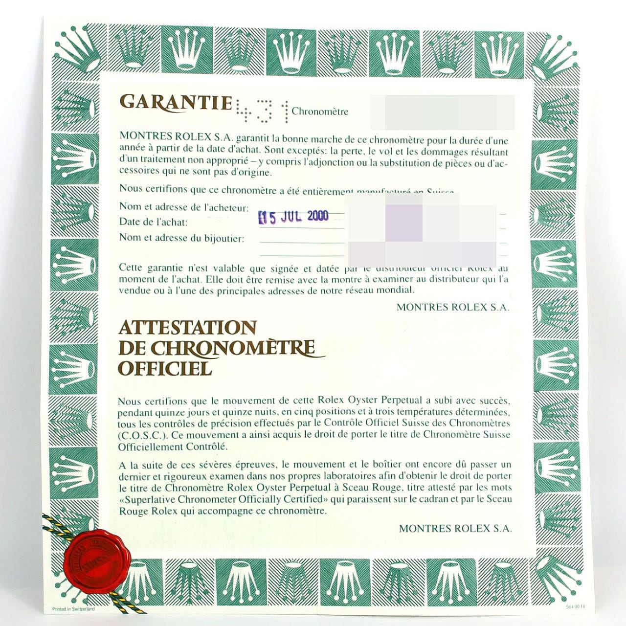 ロレックス デイトジャスト 79174G SSxWG 自動巻 P番