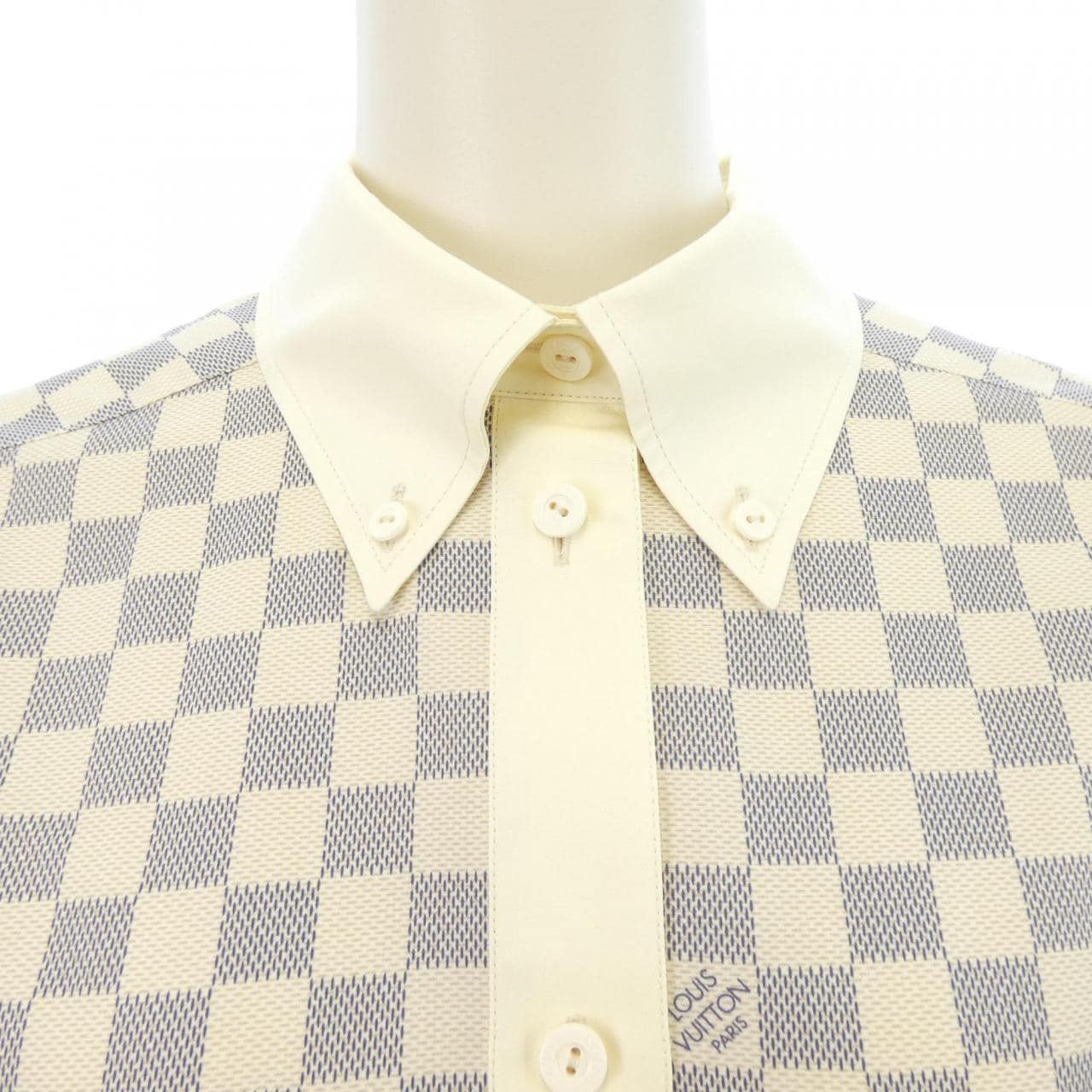 ルイヴィトン LOUIS VUITTON ダミエアズールシャツ FMBL14DJ0 シャツ