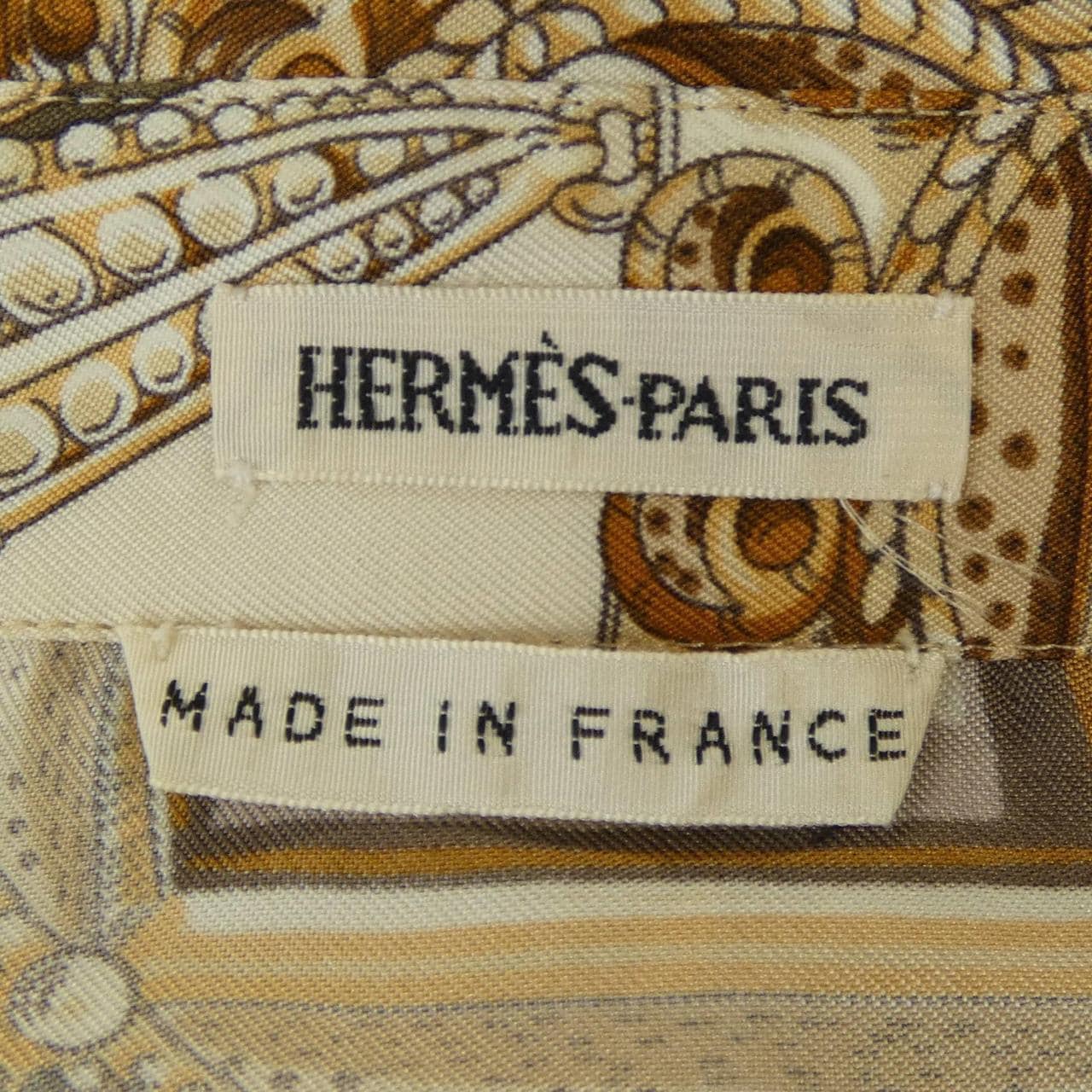 エルメス HERMES TERRES PRECIEUSES ツイルレーヌ. シャツ