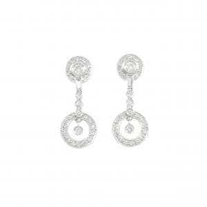 750WG ダイヤモンド ピアス 0.55CT