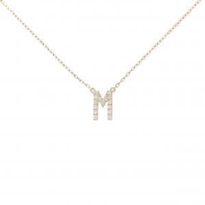 アーカー イニシャル ネックレス 0.06CT