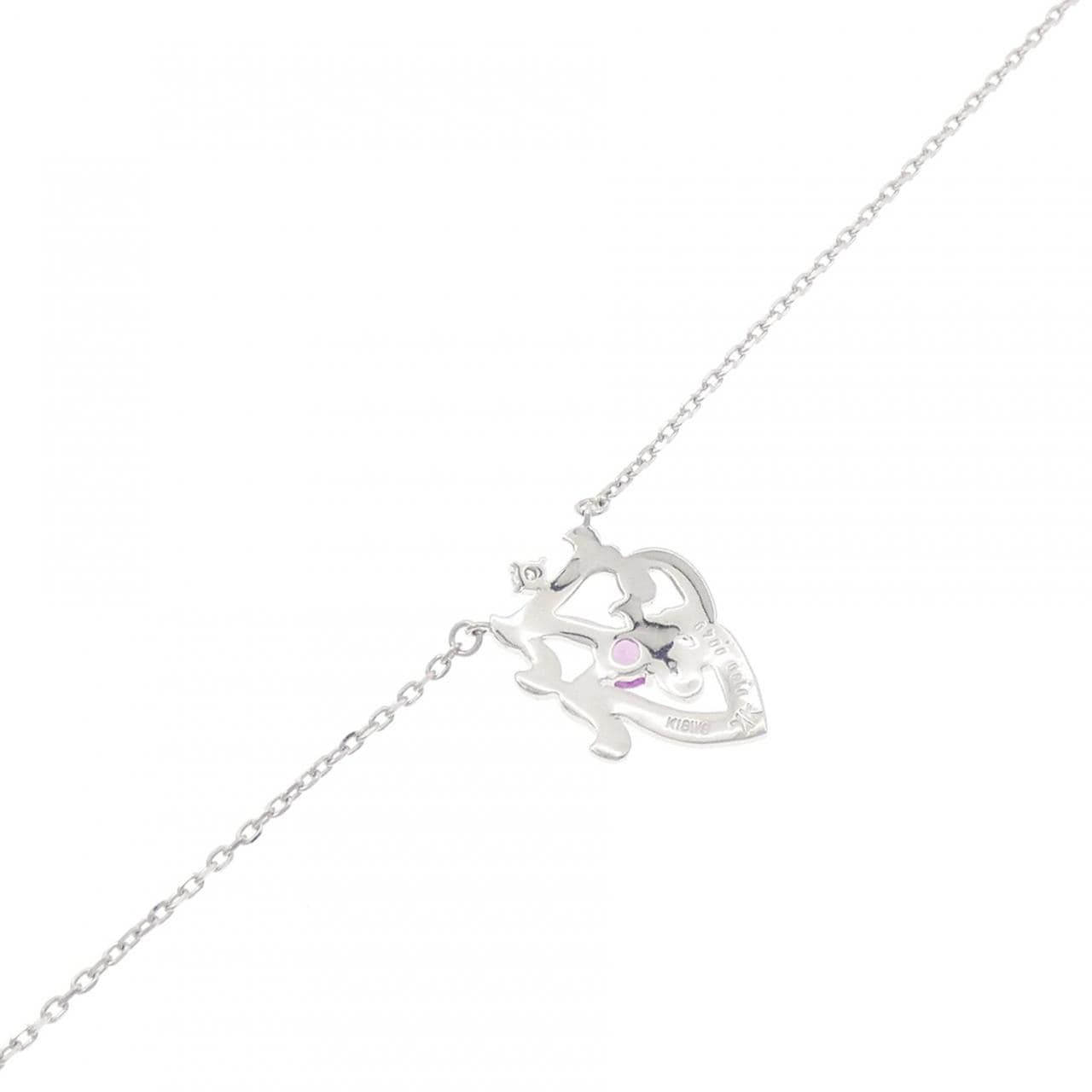 K18WG サファイヤ ブレスレット 0.190CT