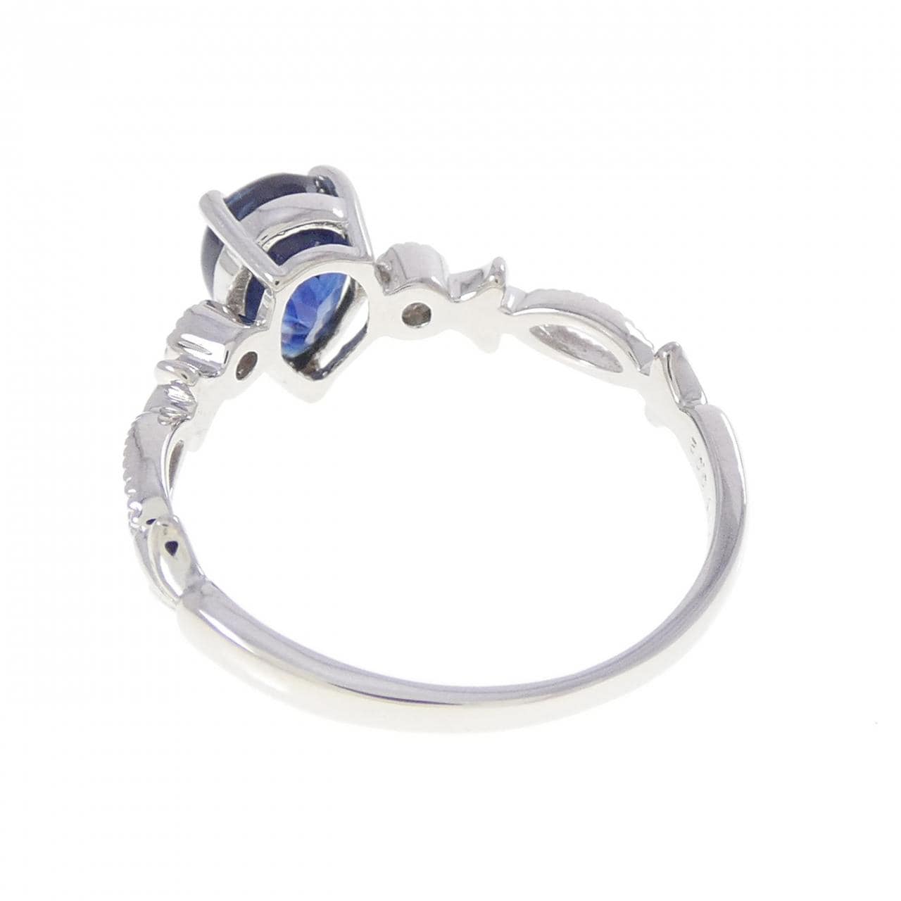 PT950 サファイヤ リング 1.111CT