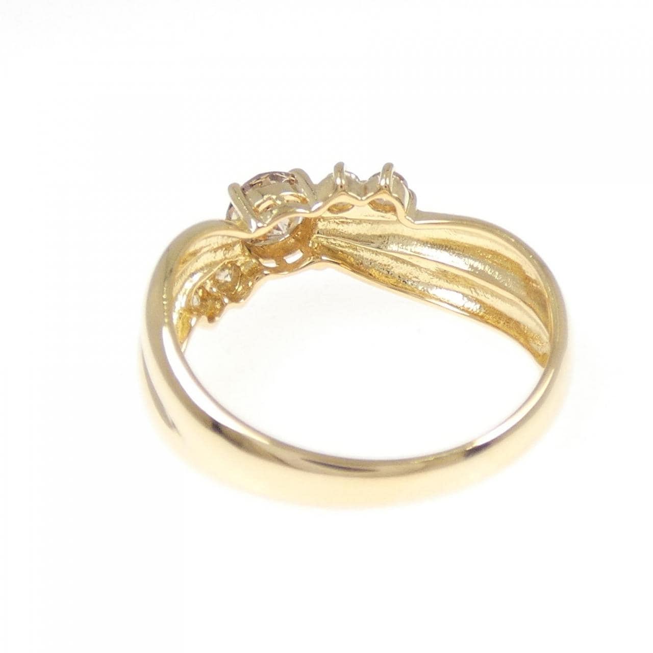 K18YG ダイヤモンド リング 0.50CT