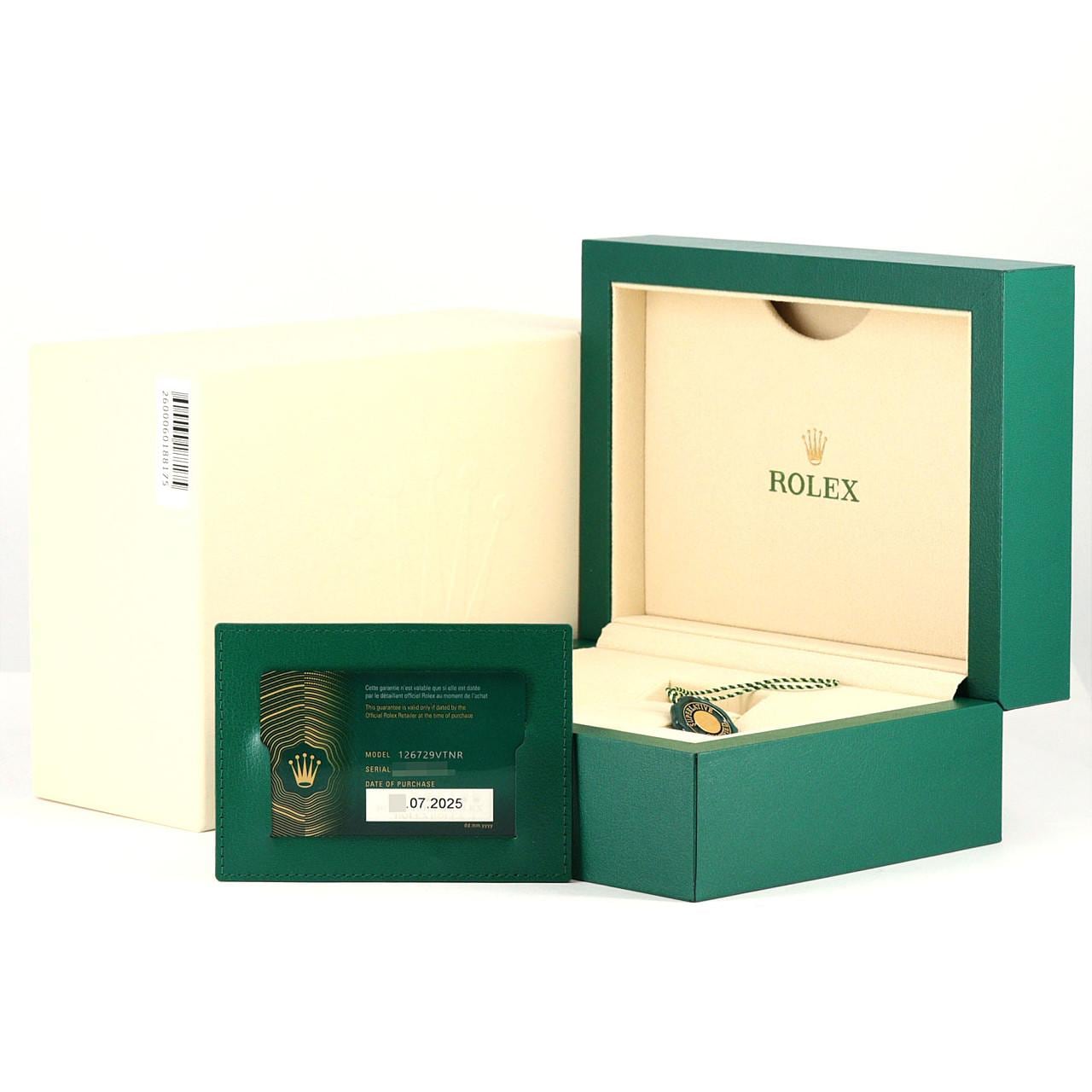 ロレックス GMTマスターⅡ 126729VTNR WG 自動巻 ランダム番