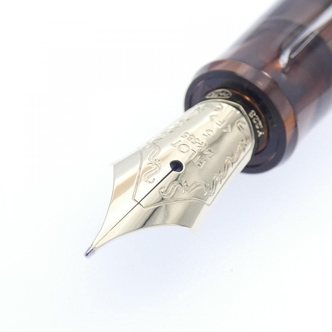 パイロット カスタム74クリアブラウン 万年筆