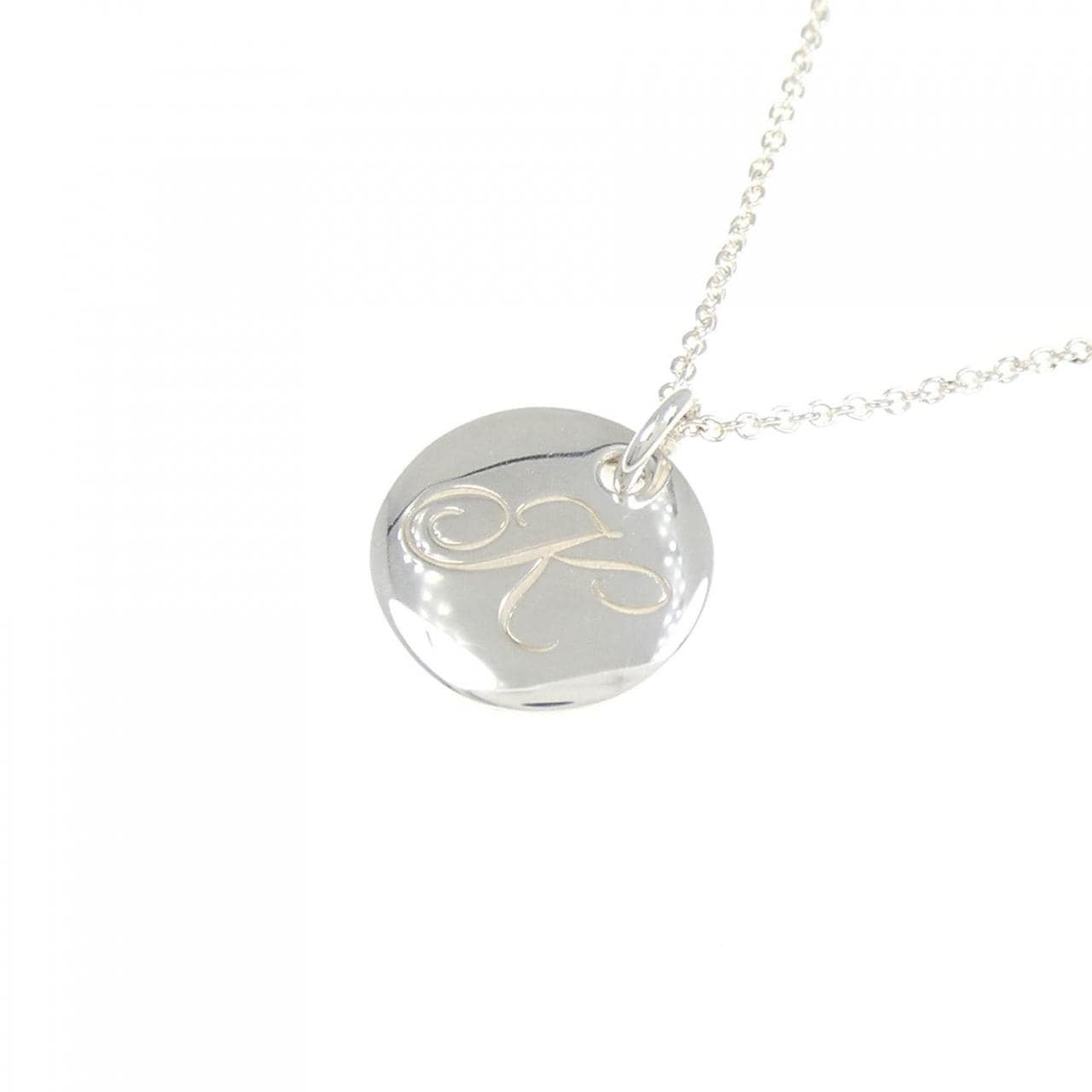 TIFFANY Notes Letter Necklace