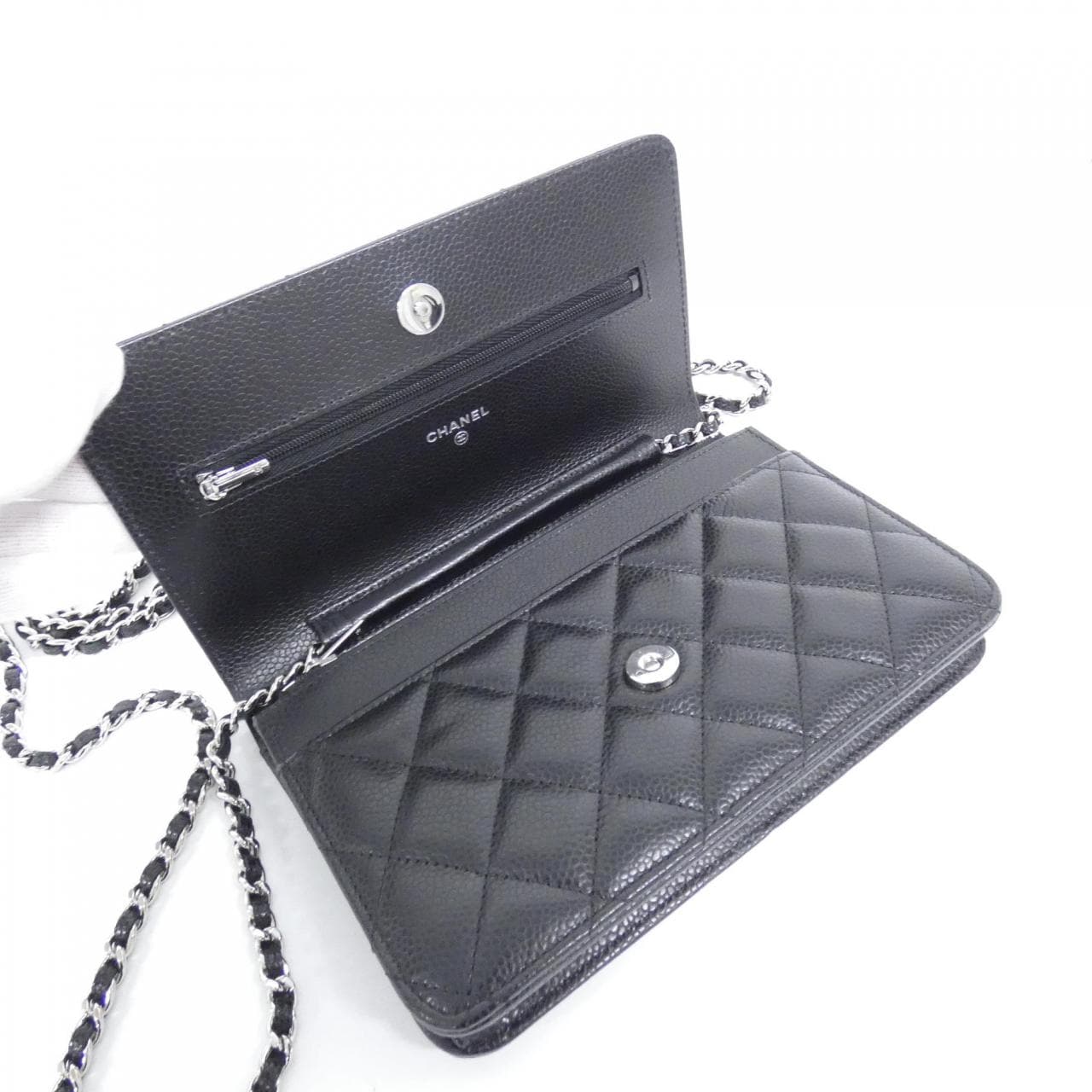 シャネル タイムレスクラシック ライン AP0250 チェーンウォレット