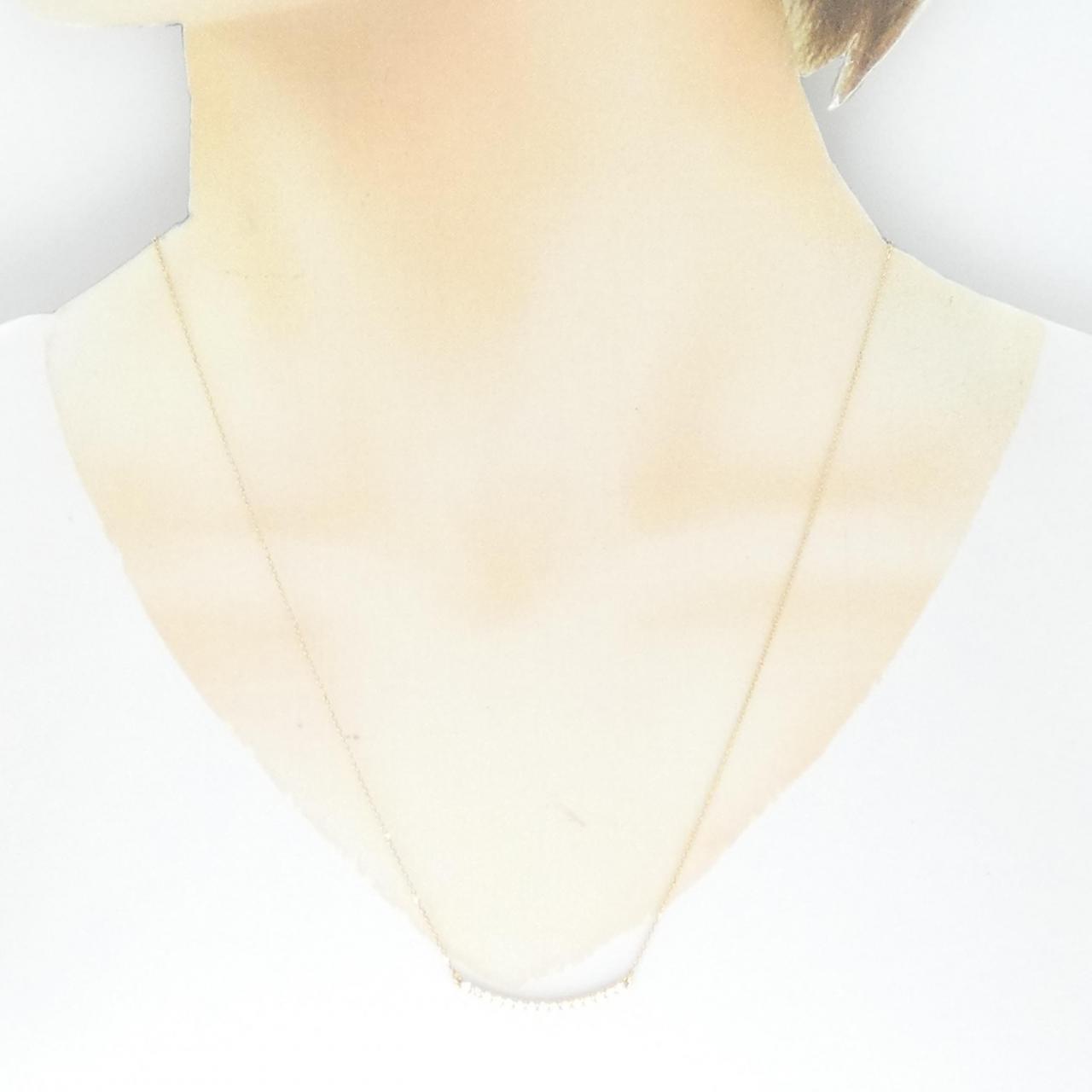 [BRAND NEW] K18YG Diamond necklace 0.300CT