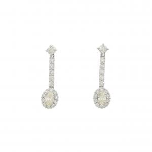 【新品】PT900 ダイヤモンド ピアス 0.60CT